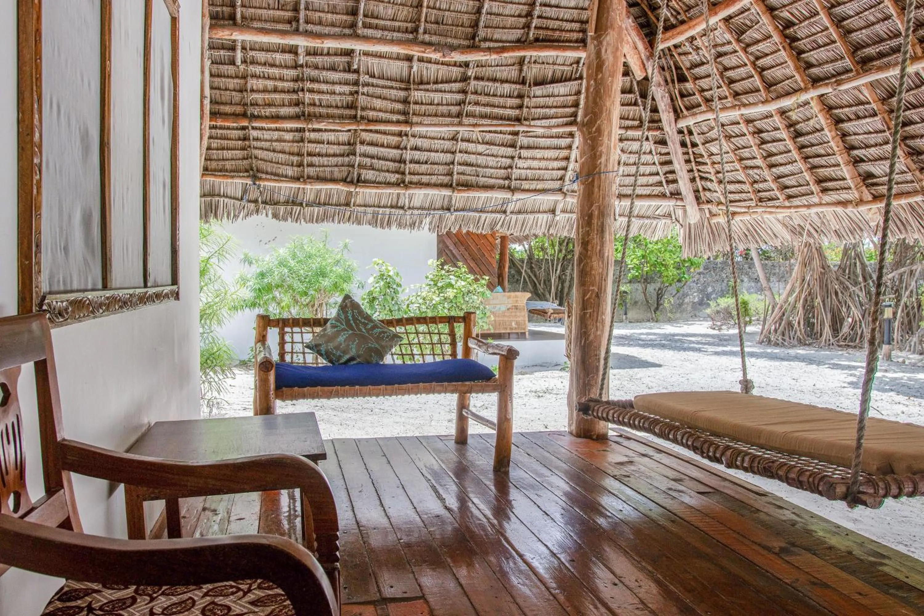 Balcony/Terrace in Hakuna Majiwe Beach Lodge