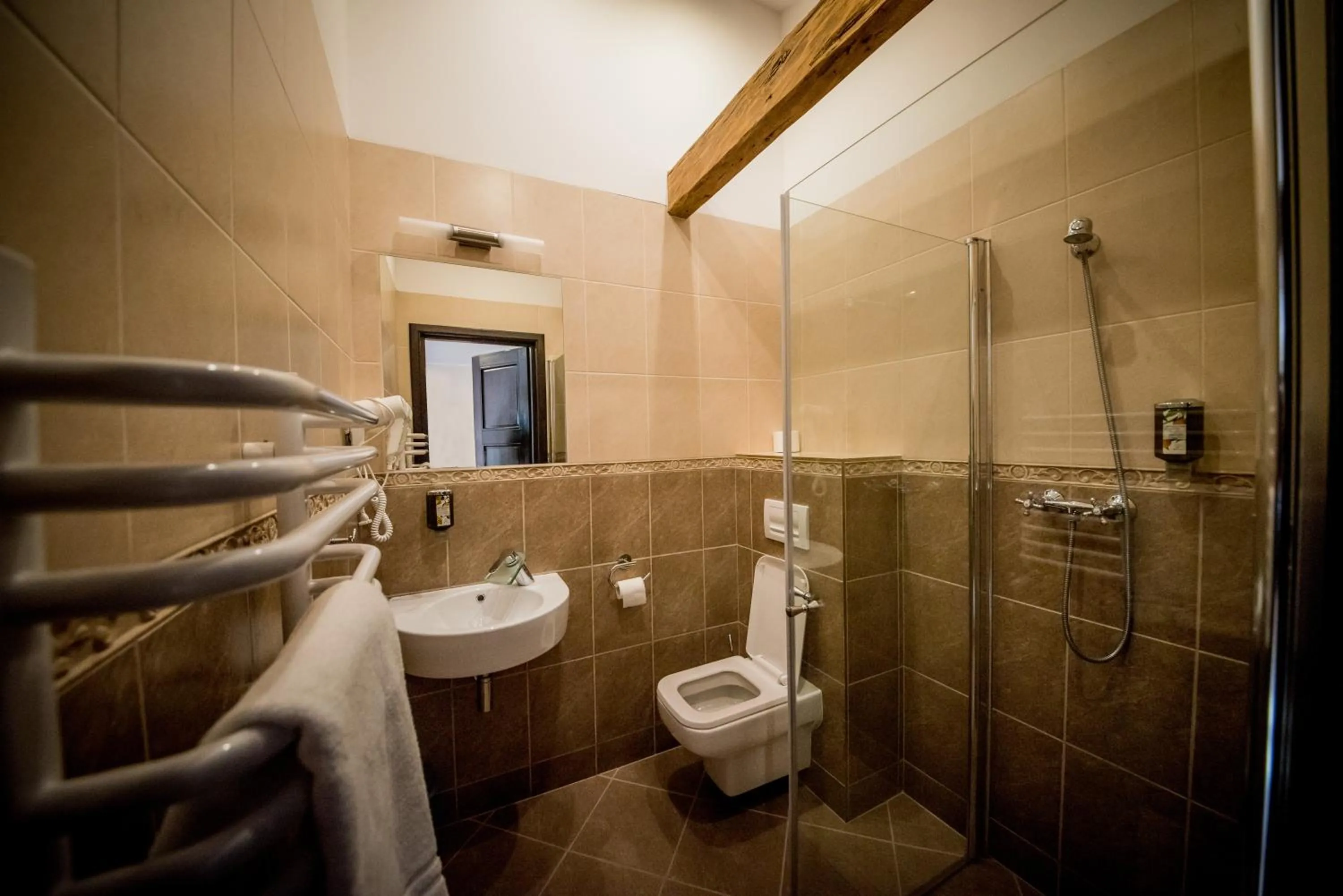 Shower in Pałac Kłanino