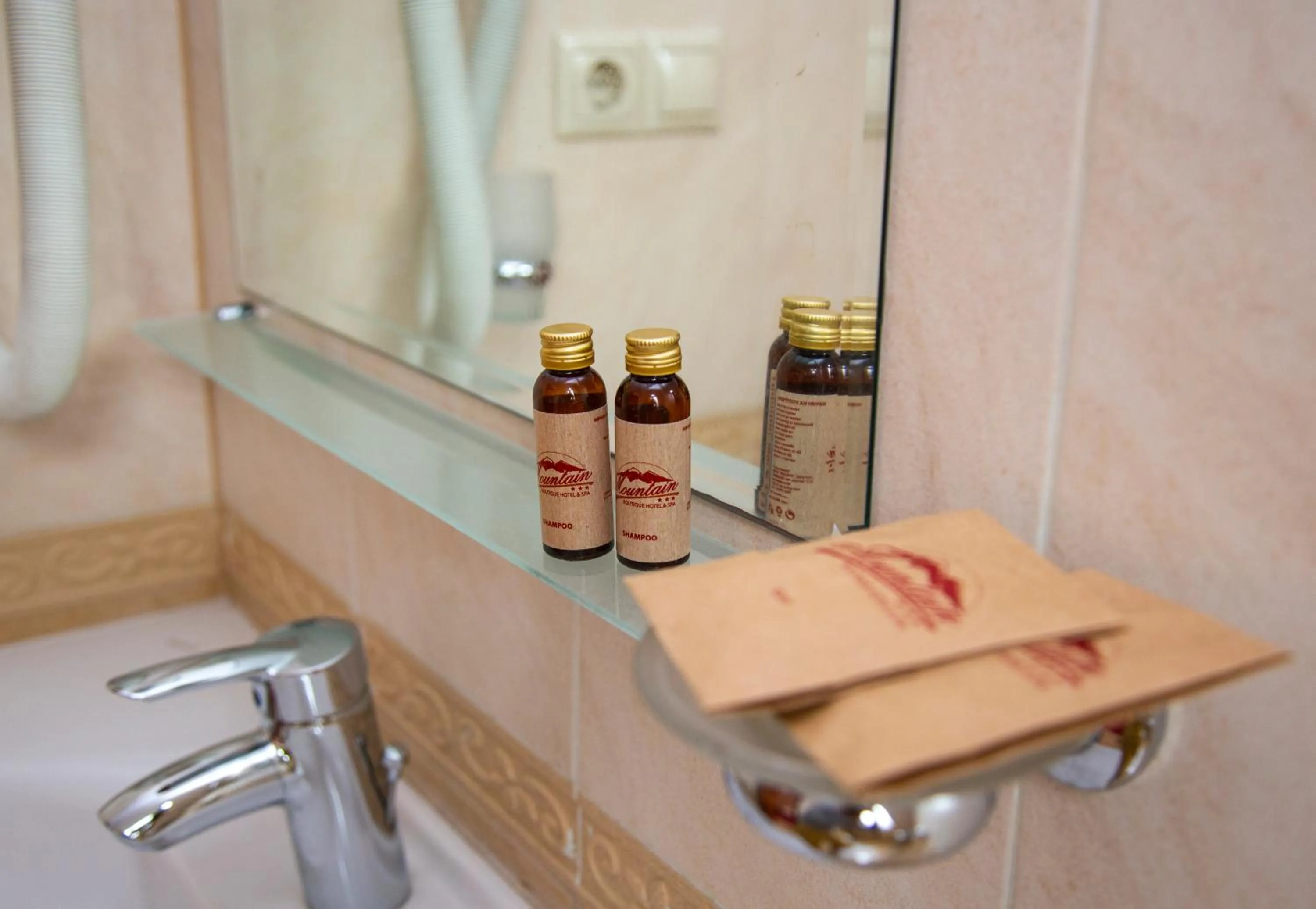 Bathroom in Mountain Boutique Family Hotel