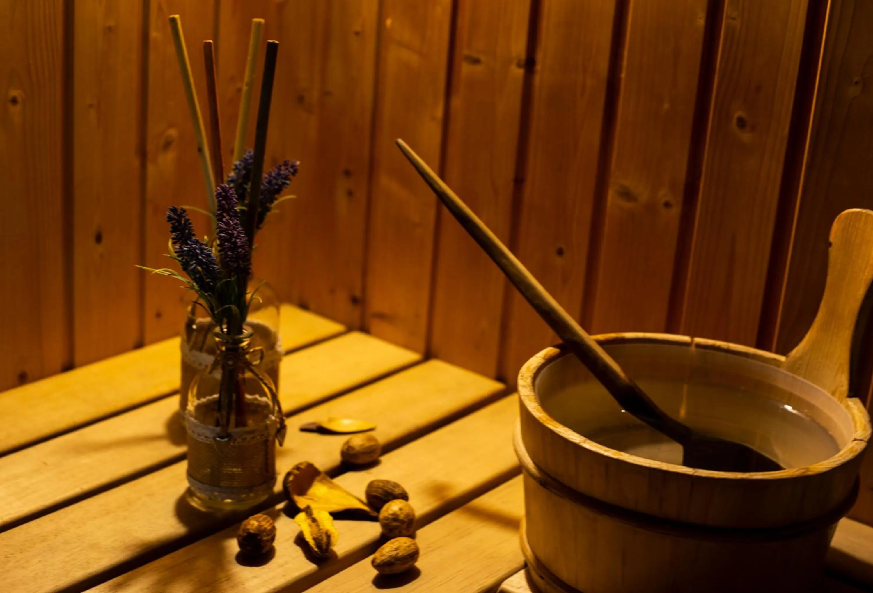 Sauna in Mountain Boutique Family Hotel