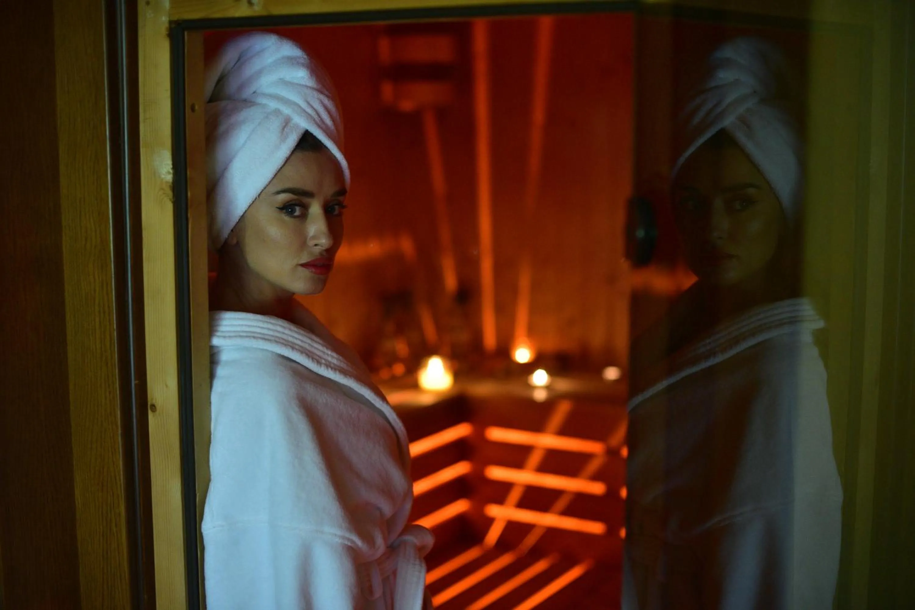 Sauna in Mountain Boutique Family Hotel