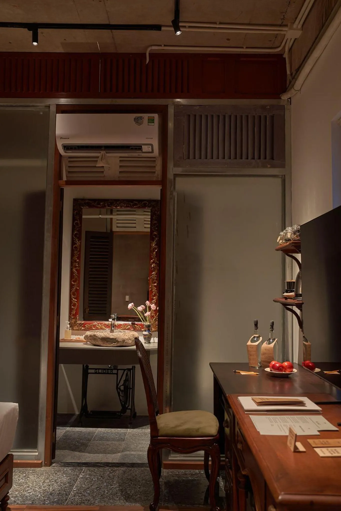 Decorative detail in Anima Saigon Boutique - Vietnamese Contemporary Art Hotel