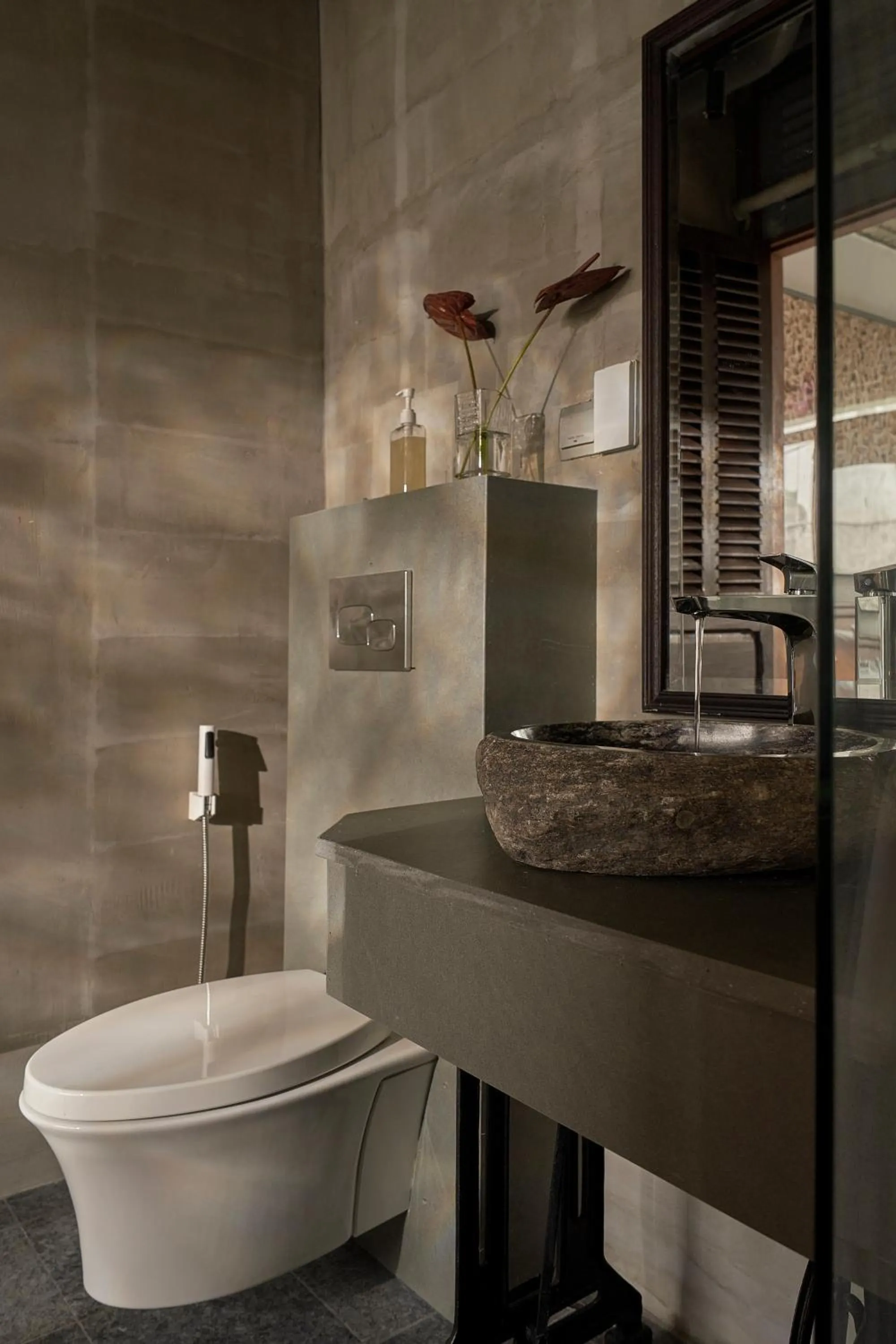 Bathroom in Anima Saigon Boutique - Vietnamese Contemporary Art Hotel