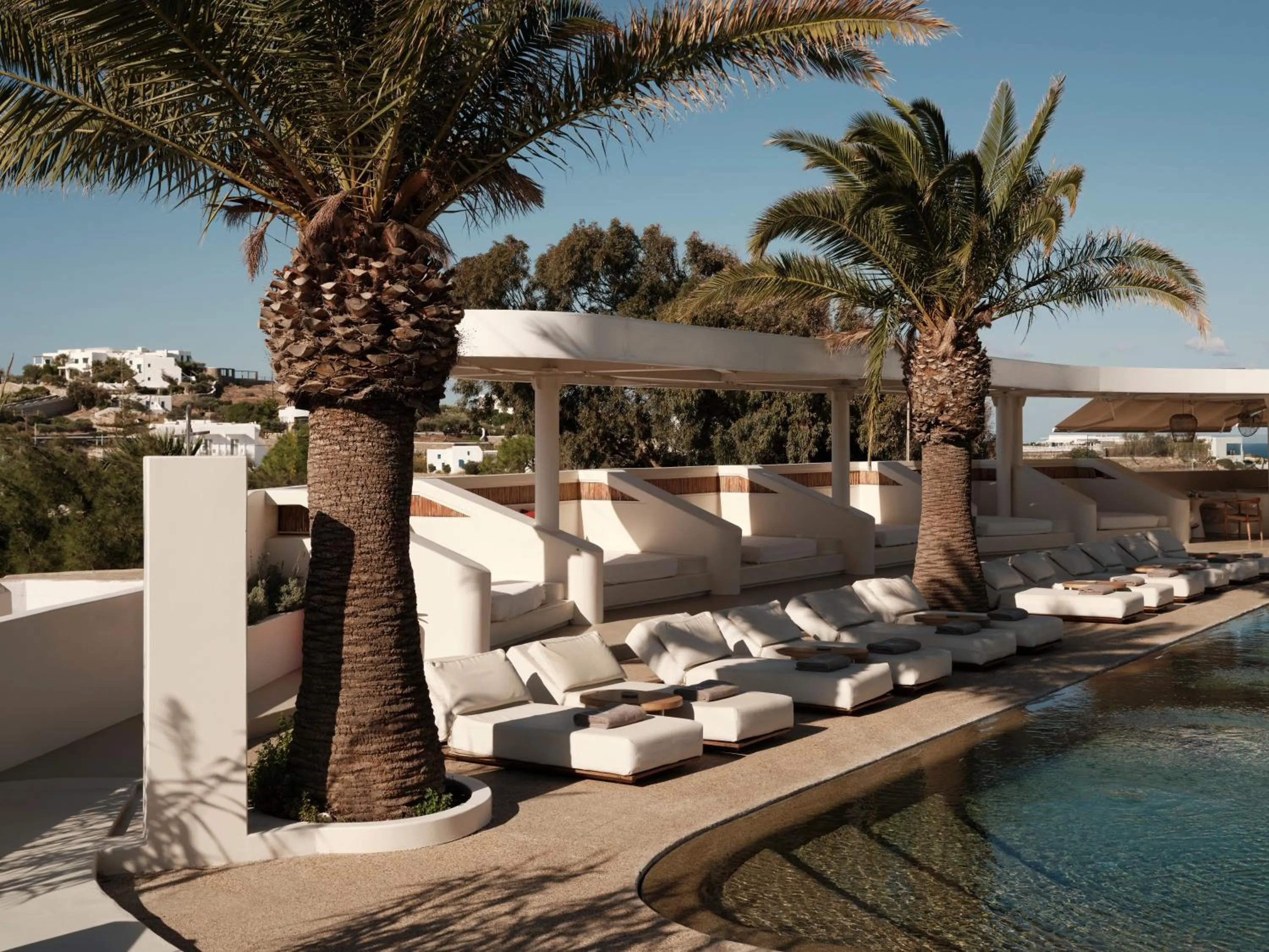 Seating area in Andronikos Hotel