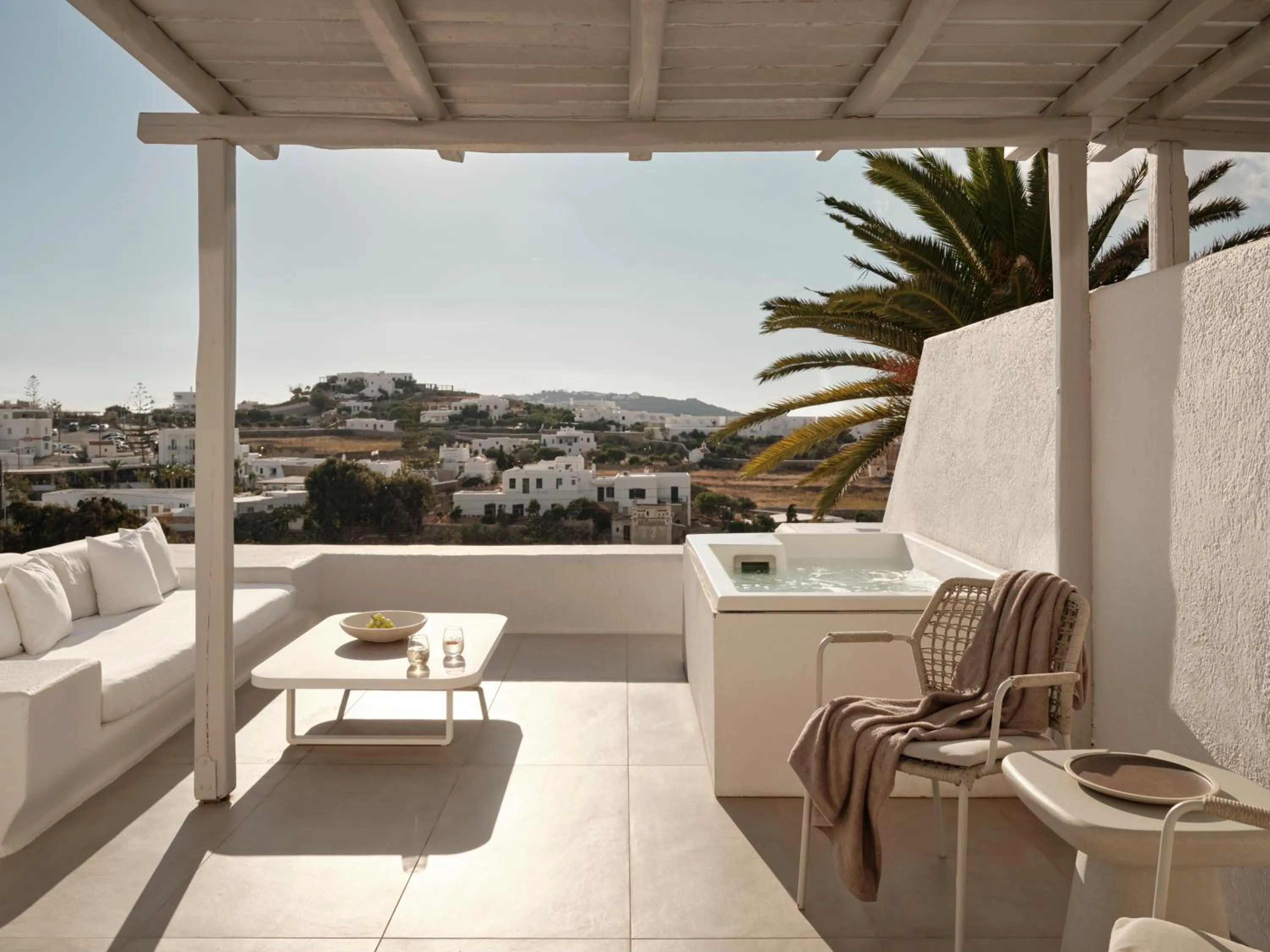 Balcony/Terrace in Andronikos Hotel