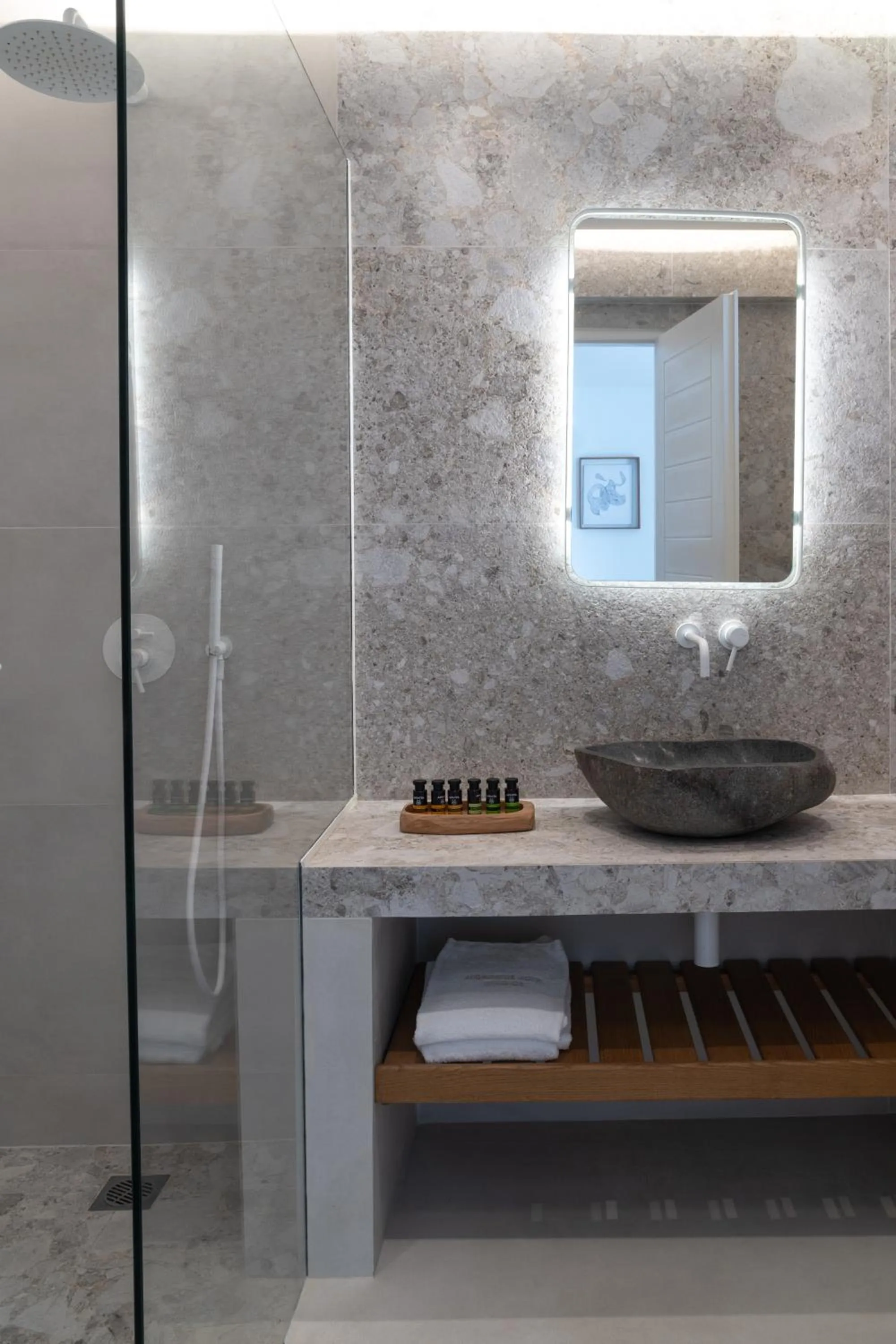 Bathroom in Andronikos Hotel