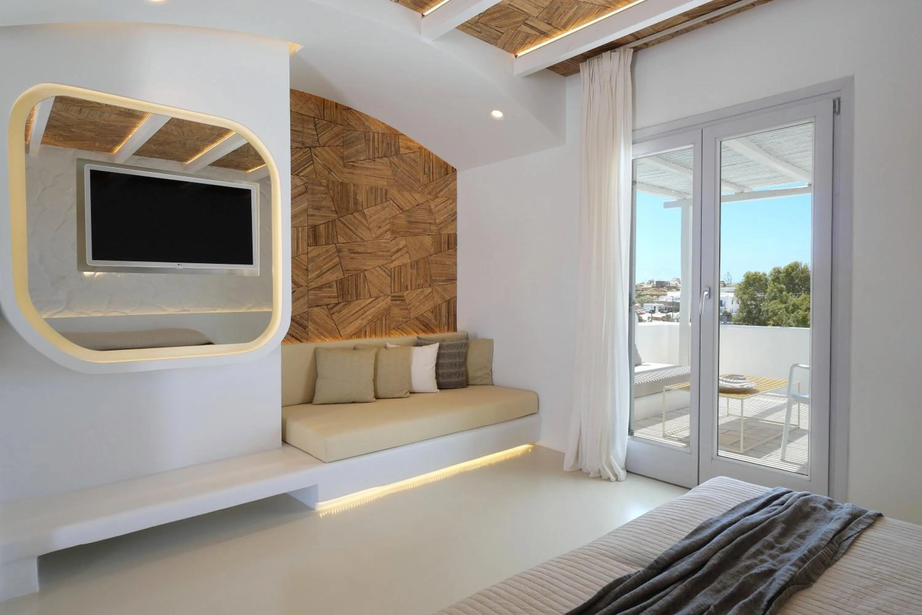 Bedroom in Andronikos Hotel