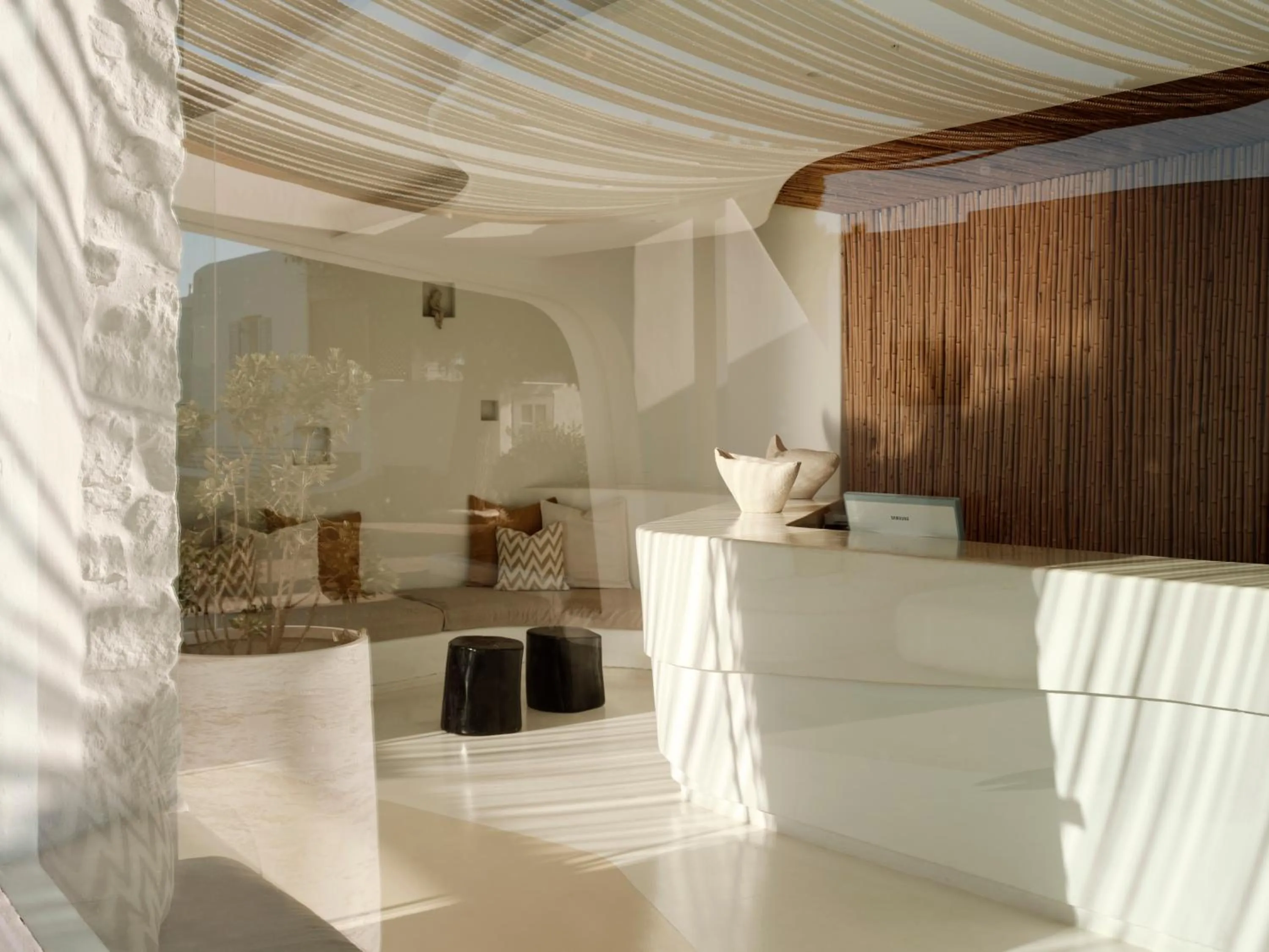 Lobby or reception in Andronikos Hotel