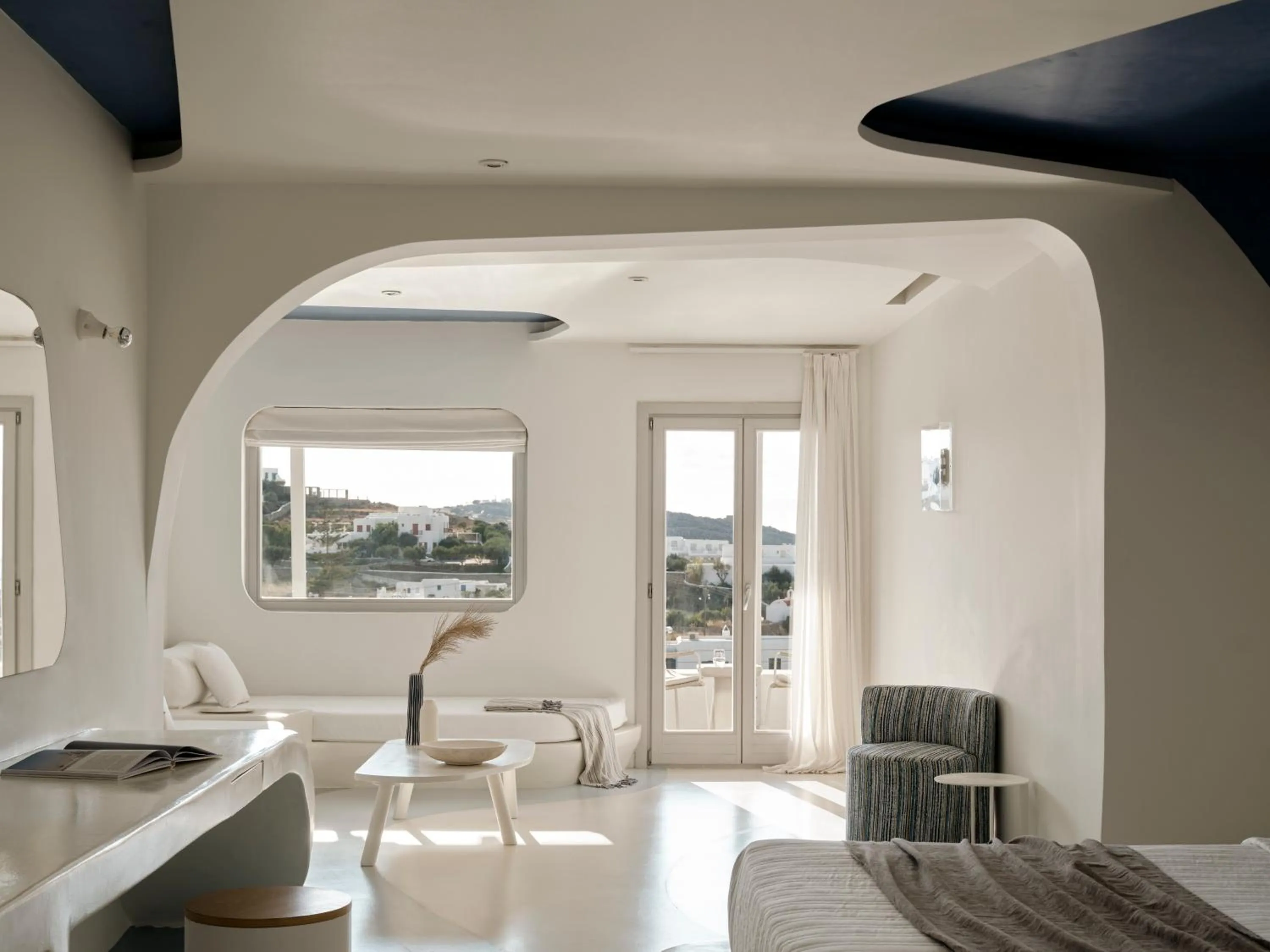 Decorative detail, Bed in Andronikos Hotel