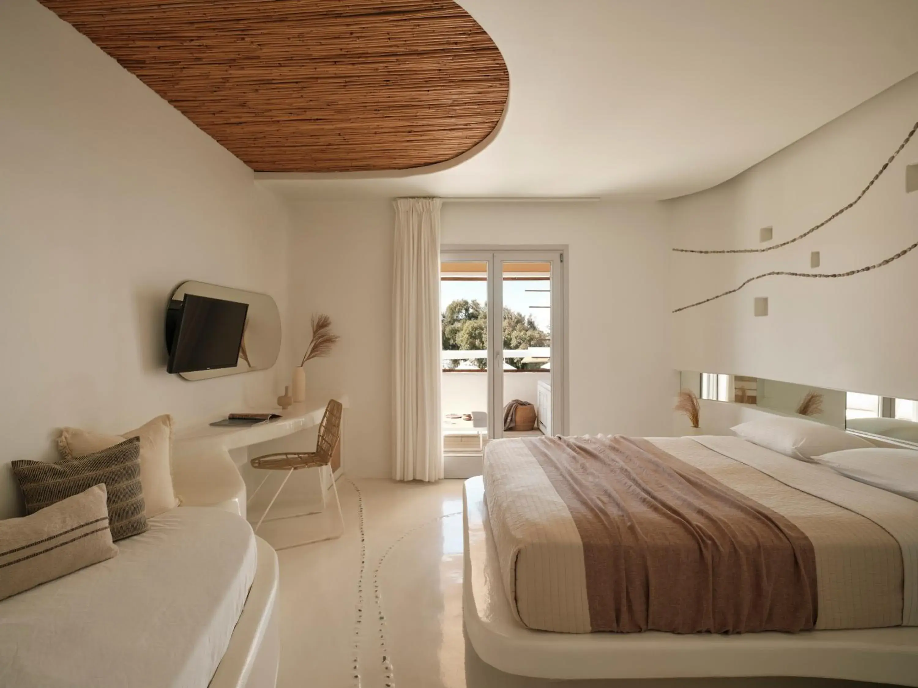 Bed in Andronikos Hotel Bed in Andronikos Hotel