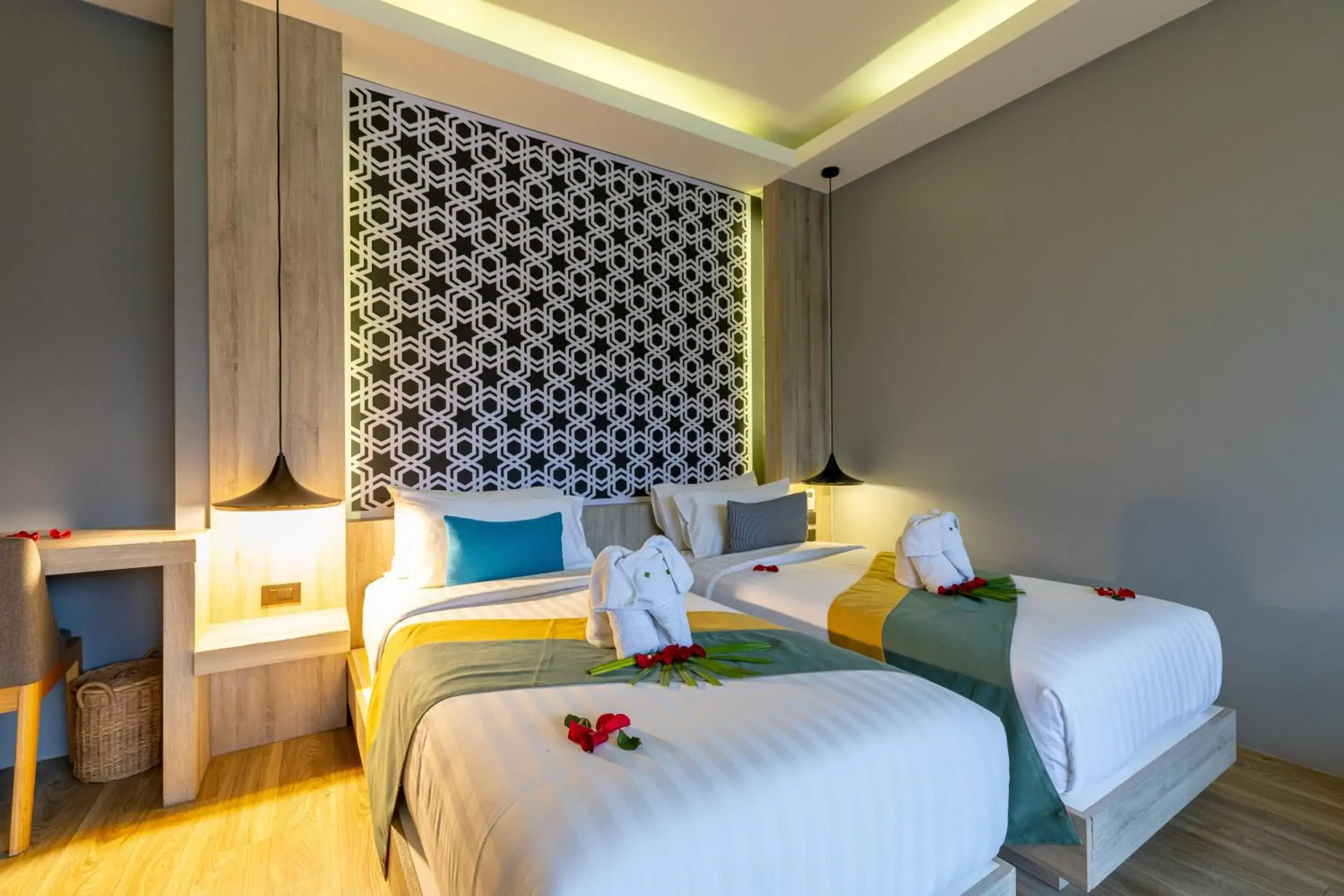 Twin Room in Antiya Hotel Phuket Twin Room in Antiya Hotel Phuket