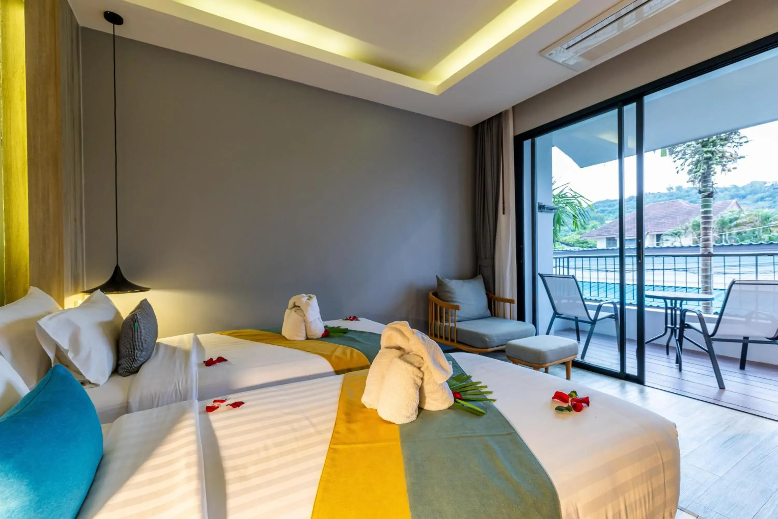 Twin Room in Antiya Hotel Phuket Twin Room in Antiya Hotel Phuket
