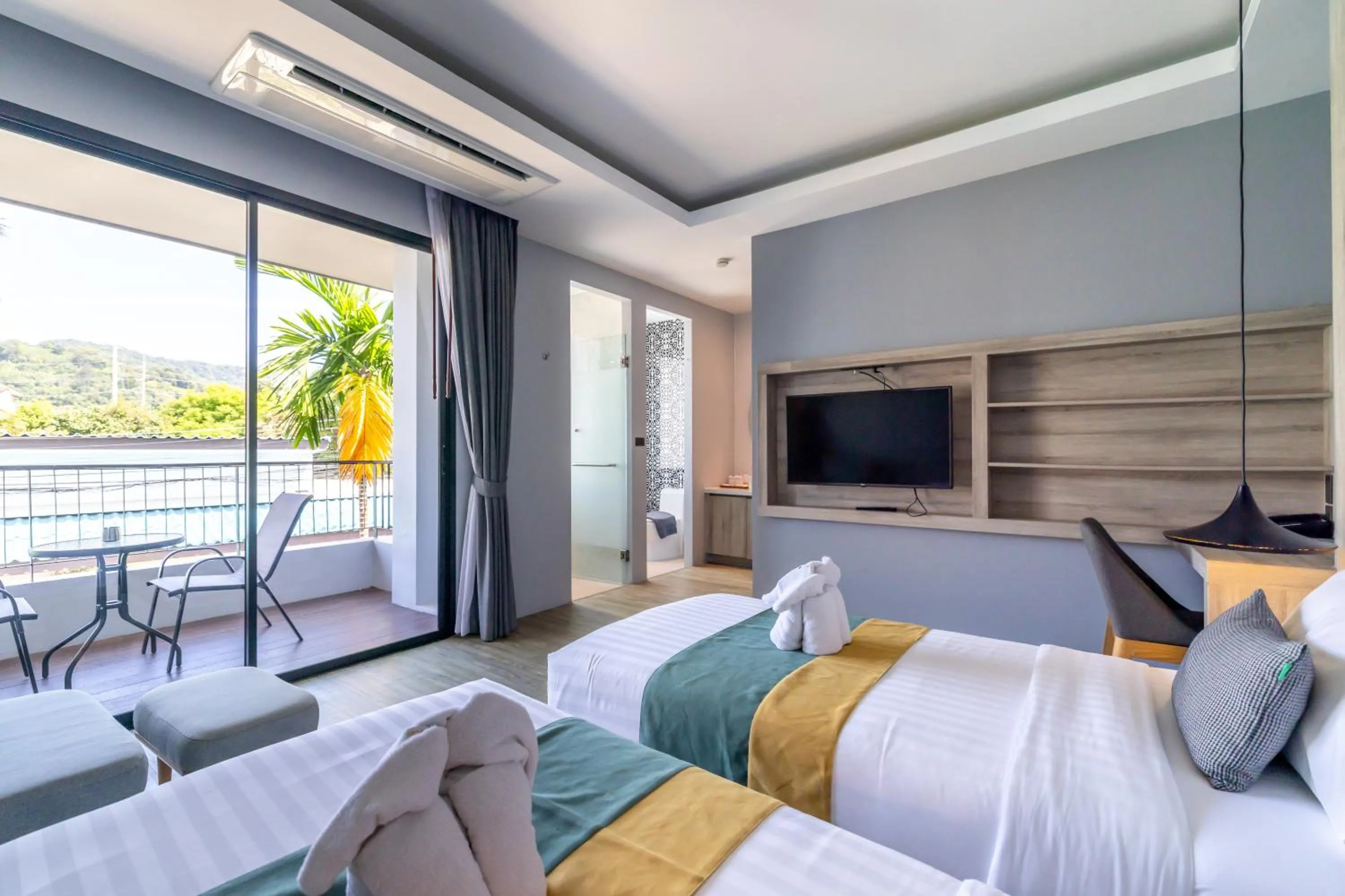 Twin Room in Antiya Hotel Phuket