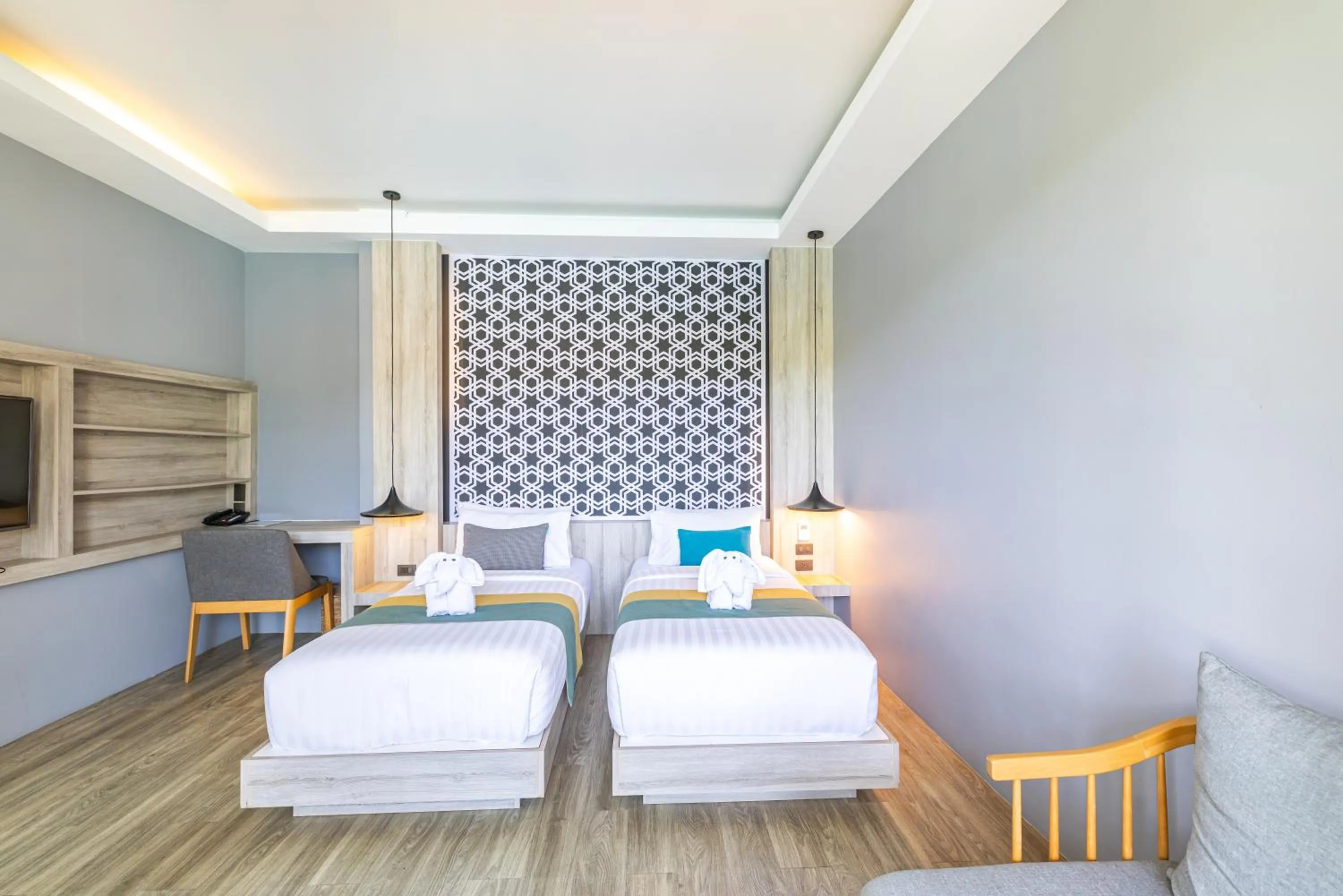 Twin Room in Antiya Hotel Phuket