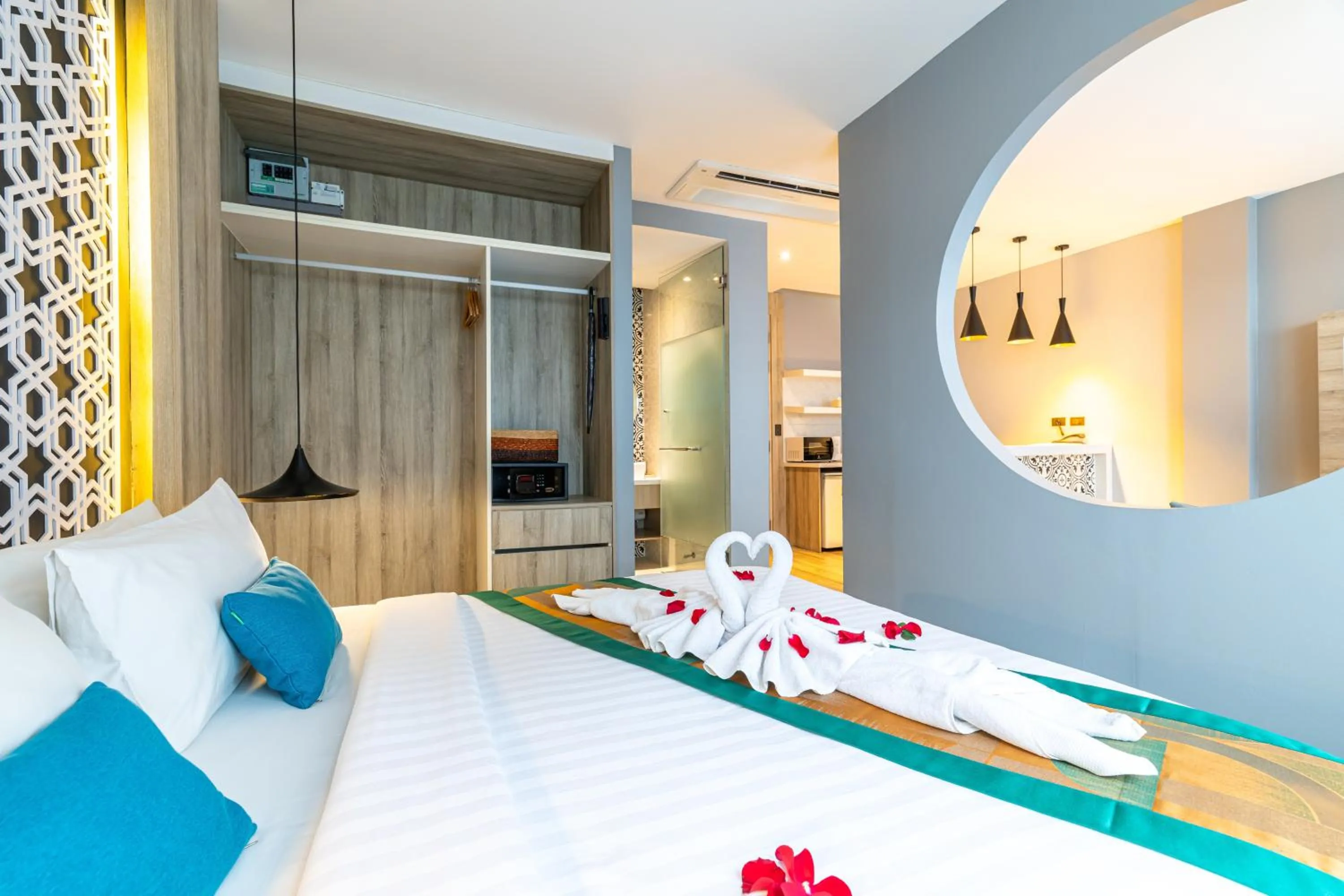 King Room with Pool View - single occupancy in Antiya Hotel Phuket
