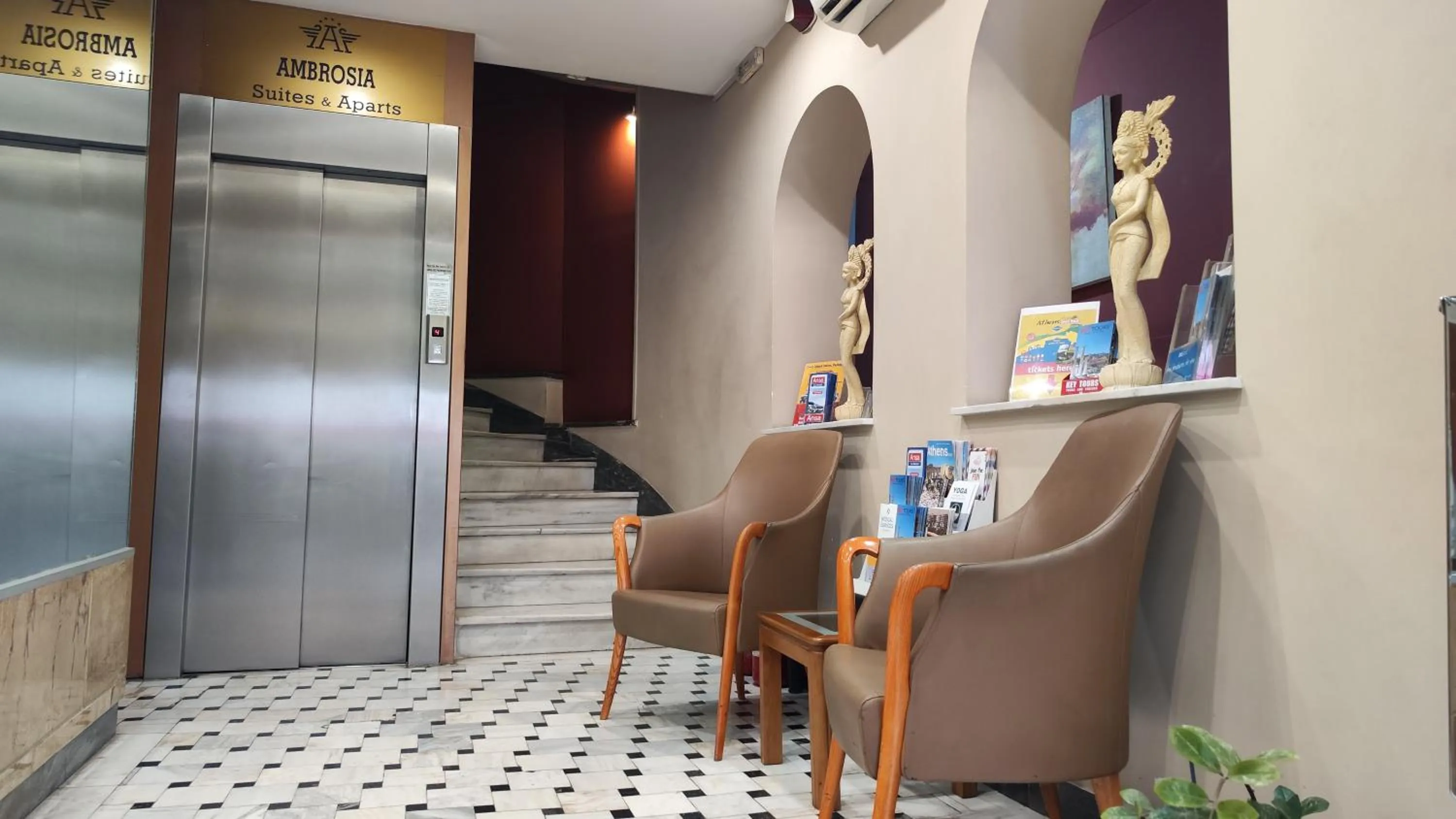 Lobby or reception in Ambrosia Suites