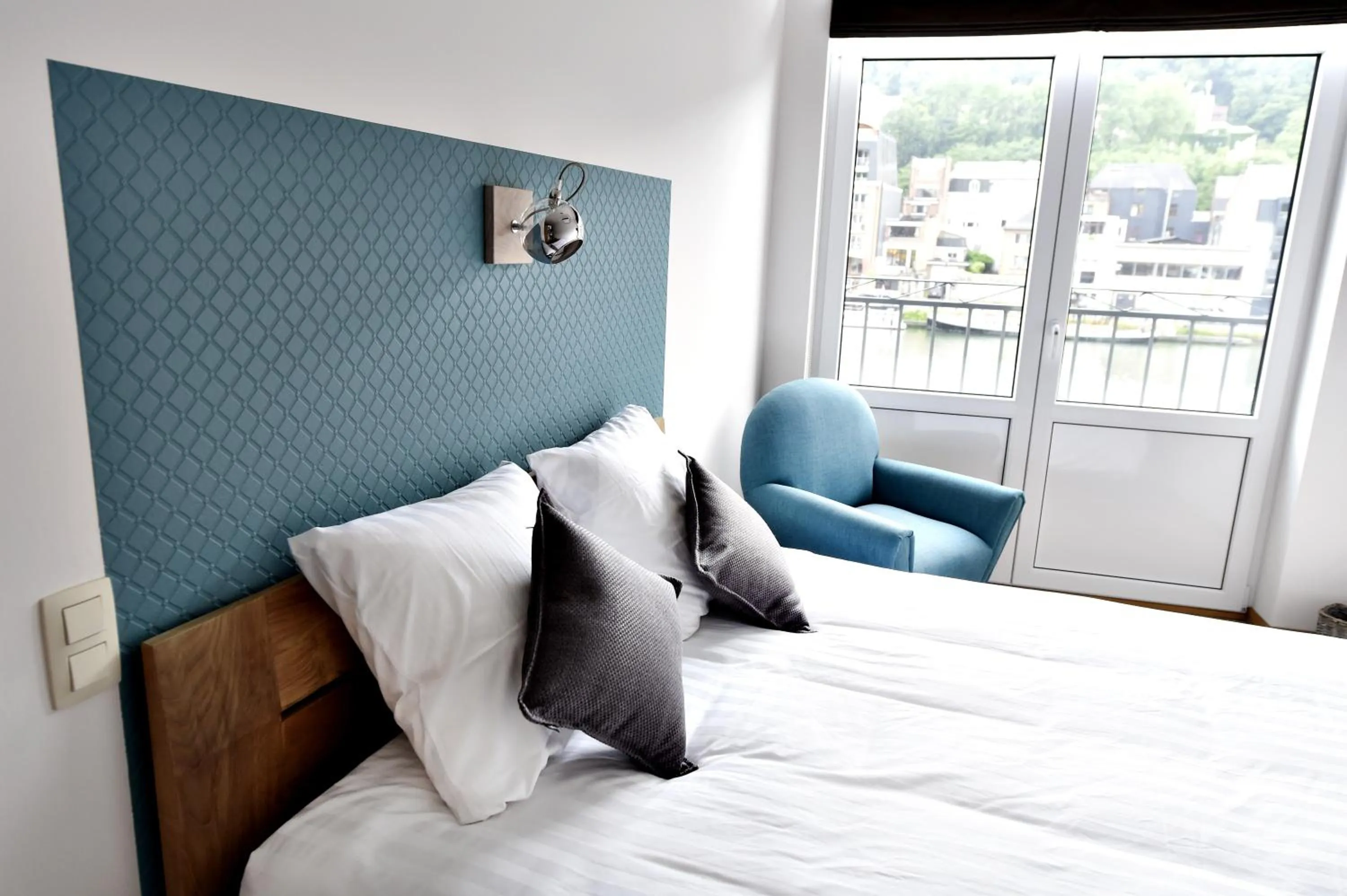 Bed in Côté Sax bed and breakfast