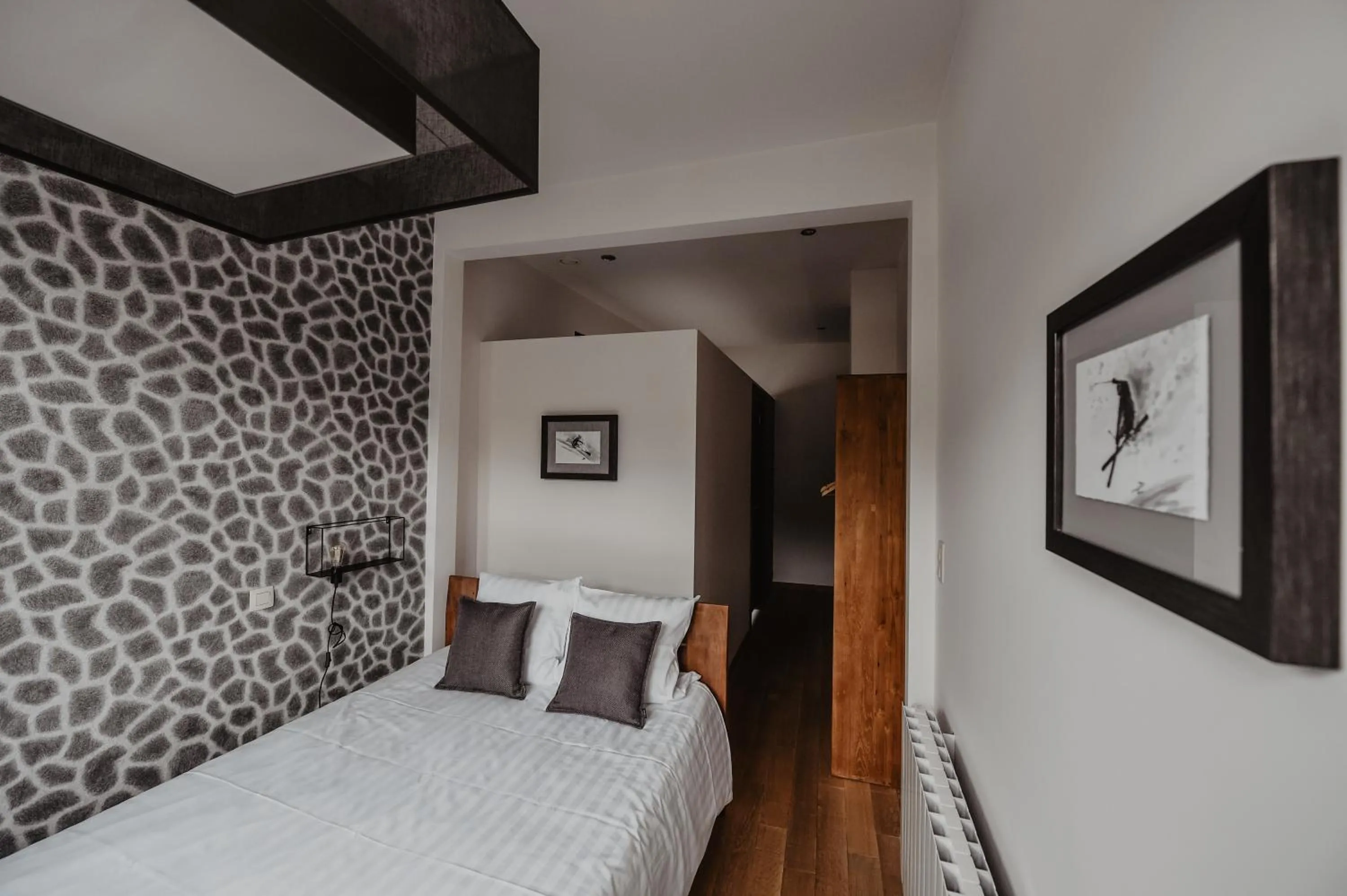 Bed in Côté Sax bed and breakfast