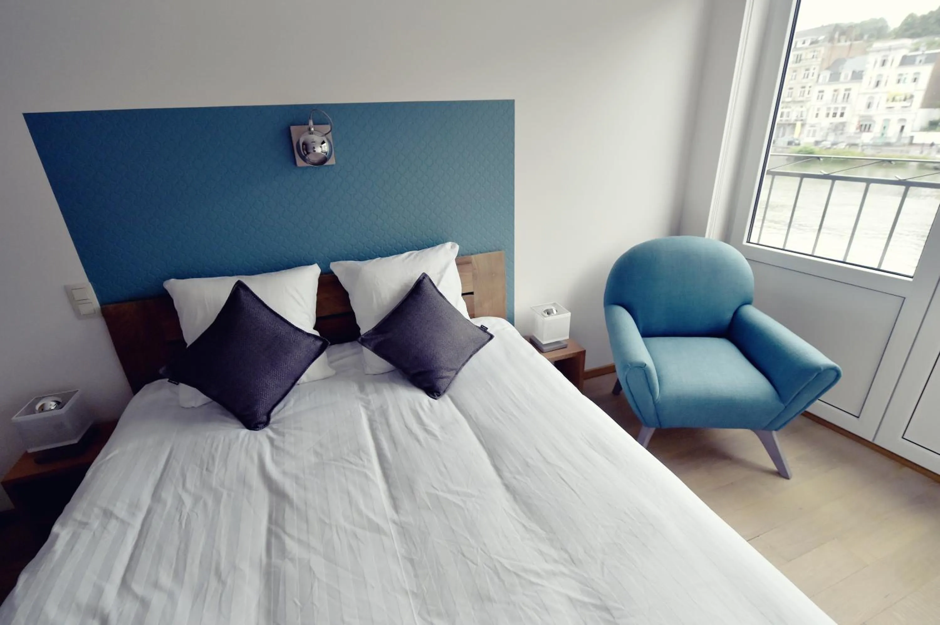 Bed in Côté Sax bed and breakfast