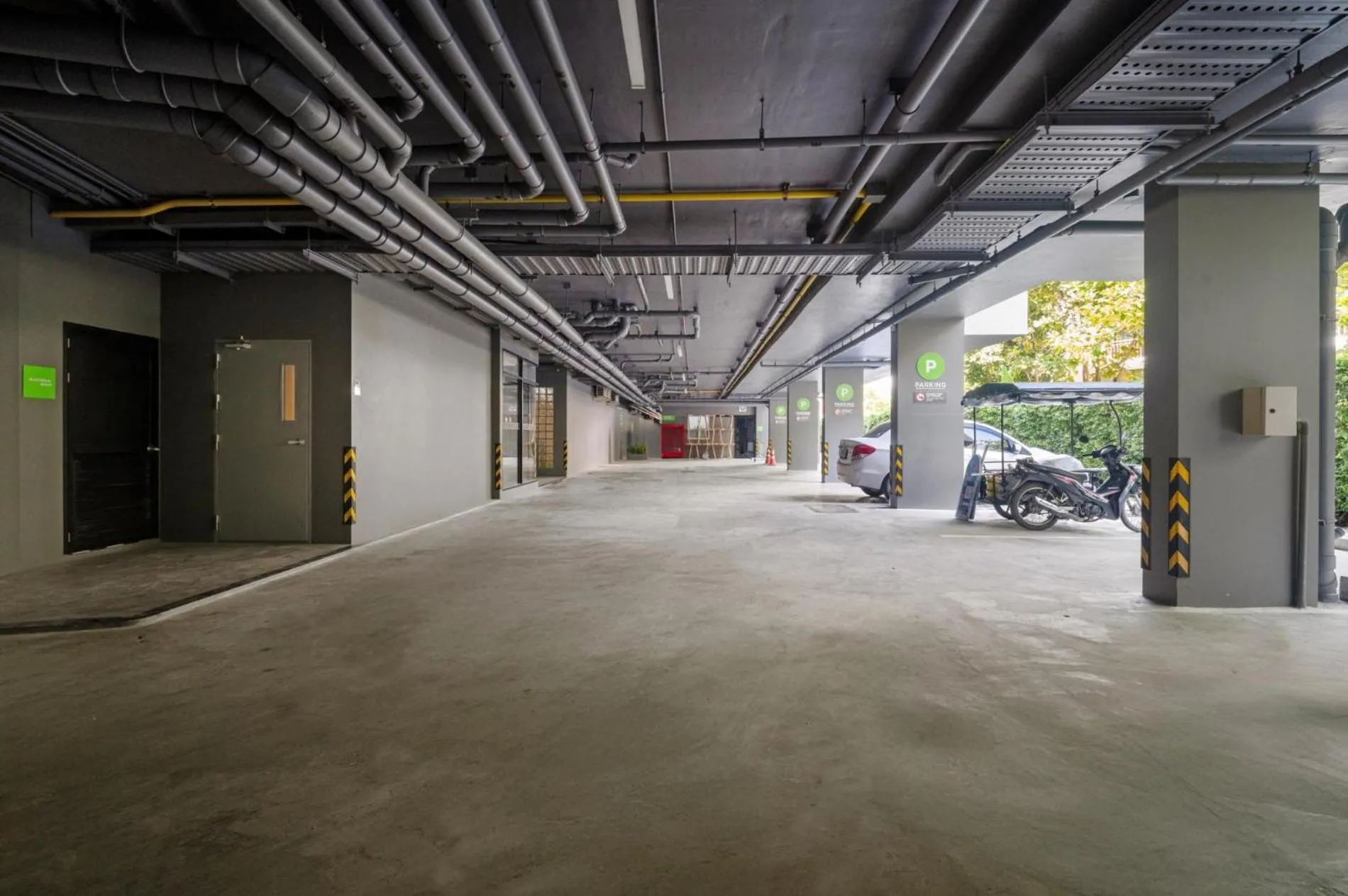Floor plan in Modern 1506 Condo in Wyndham Gardens on the beach