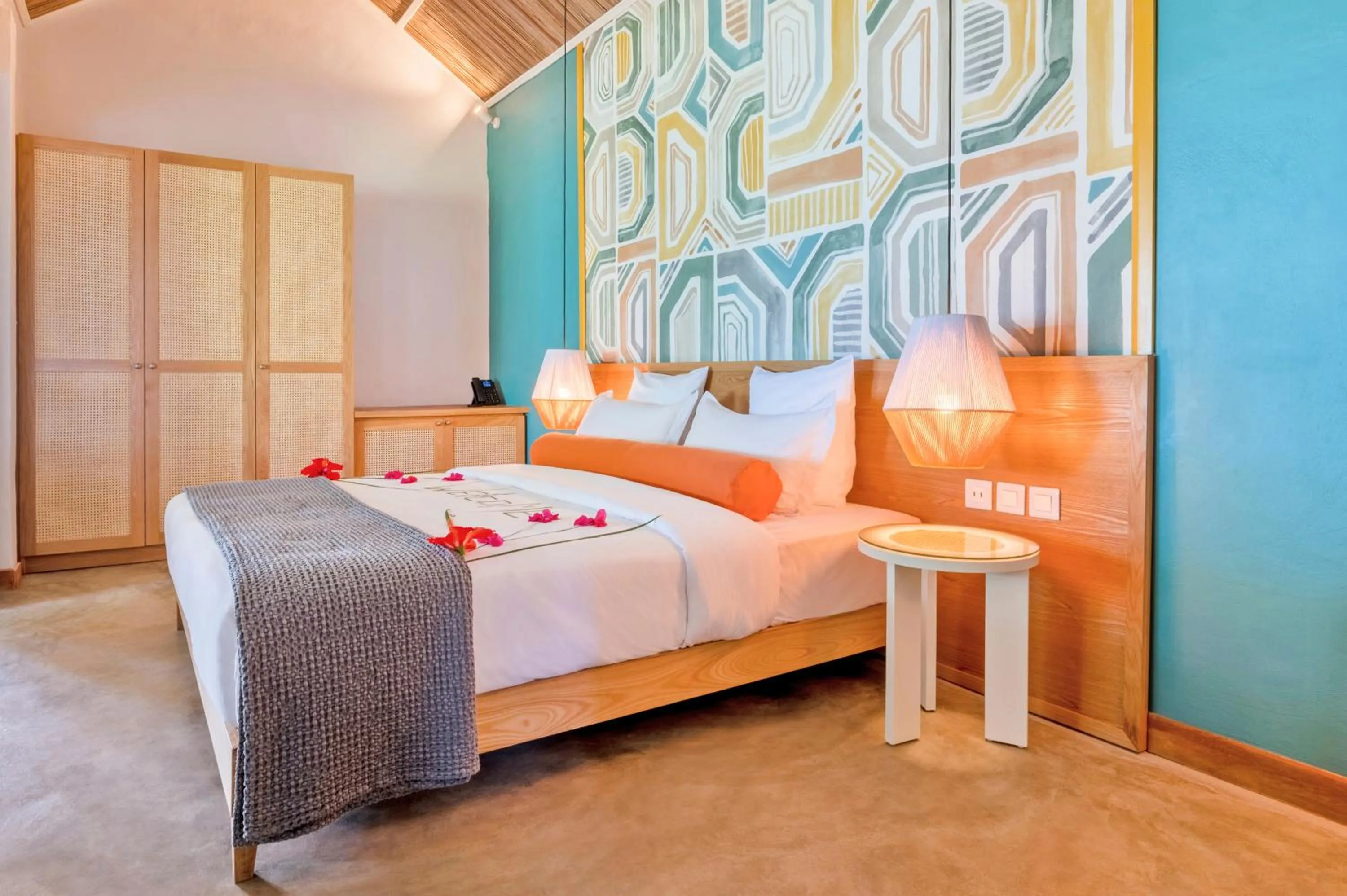 Bedroom, Bed in C Rodrigues Mourouk - Rodrigues Island