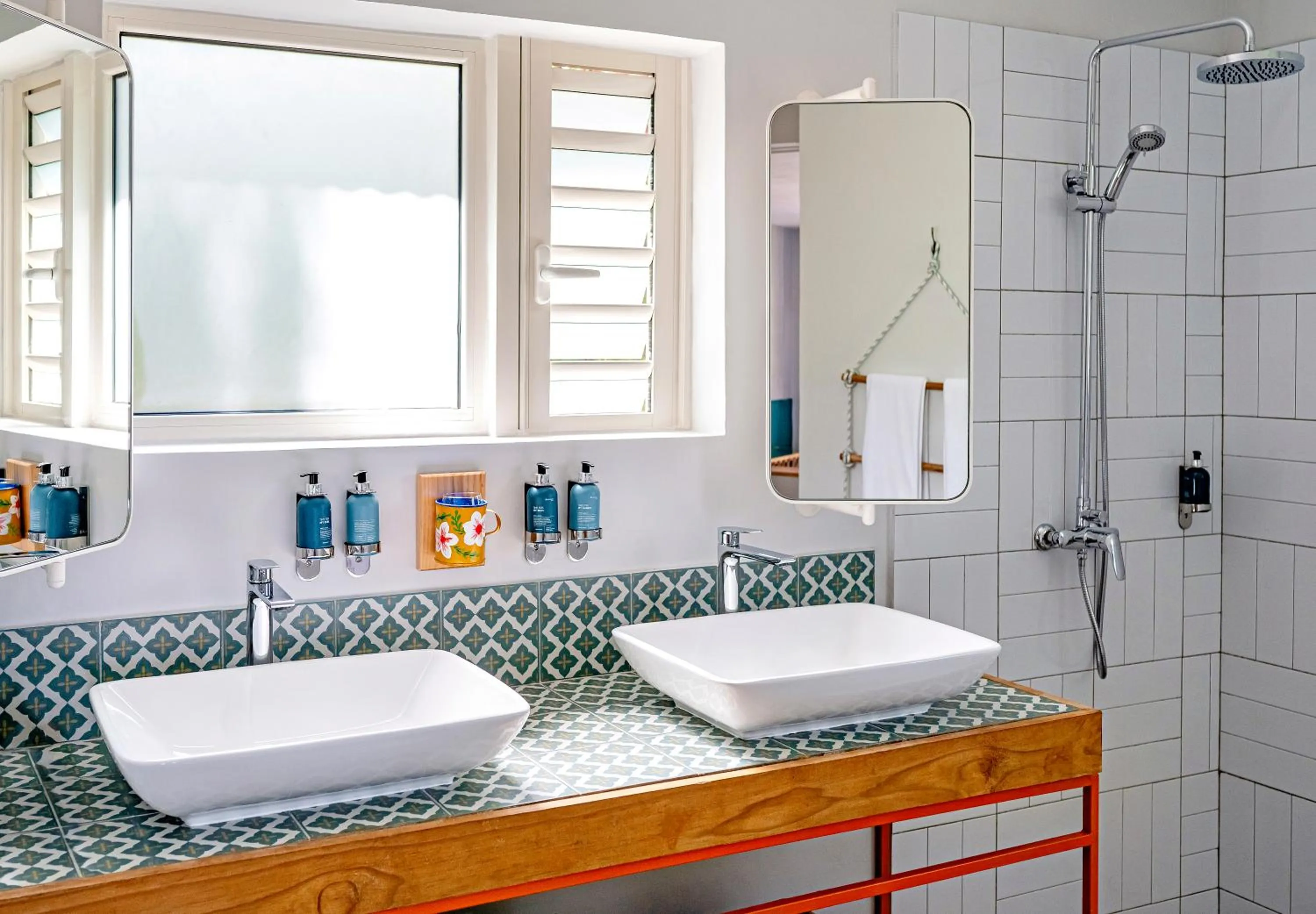 Bathroom in C Rodrigues Mourouk - Rodrigues Island