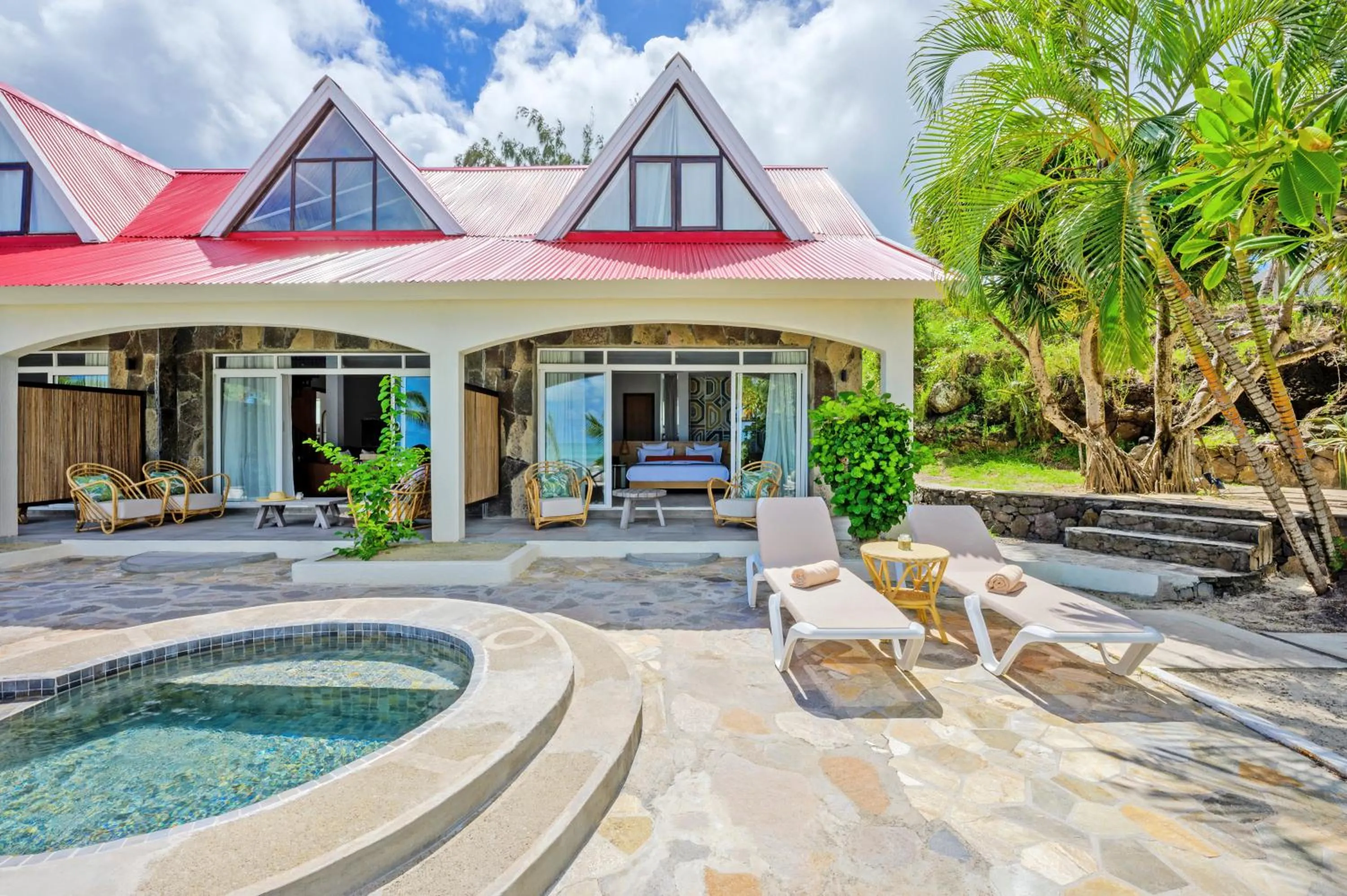 Pool view in C Rodrigues Mourouk - Rodrigues Island