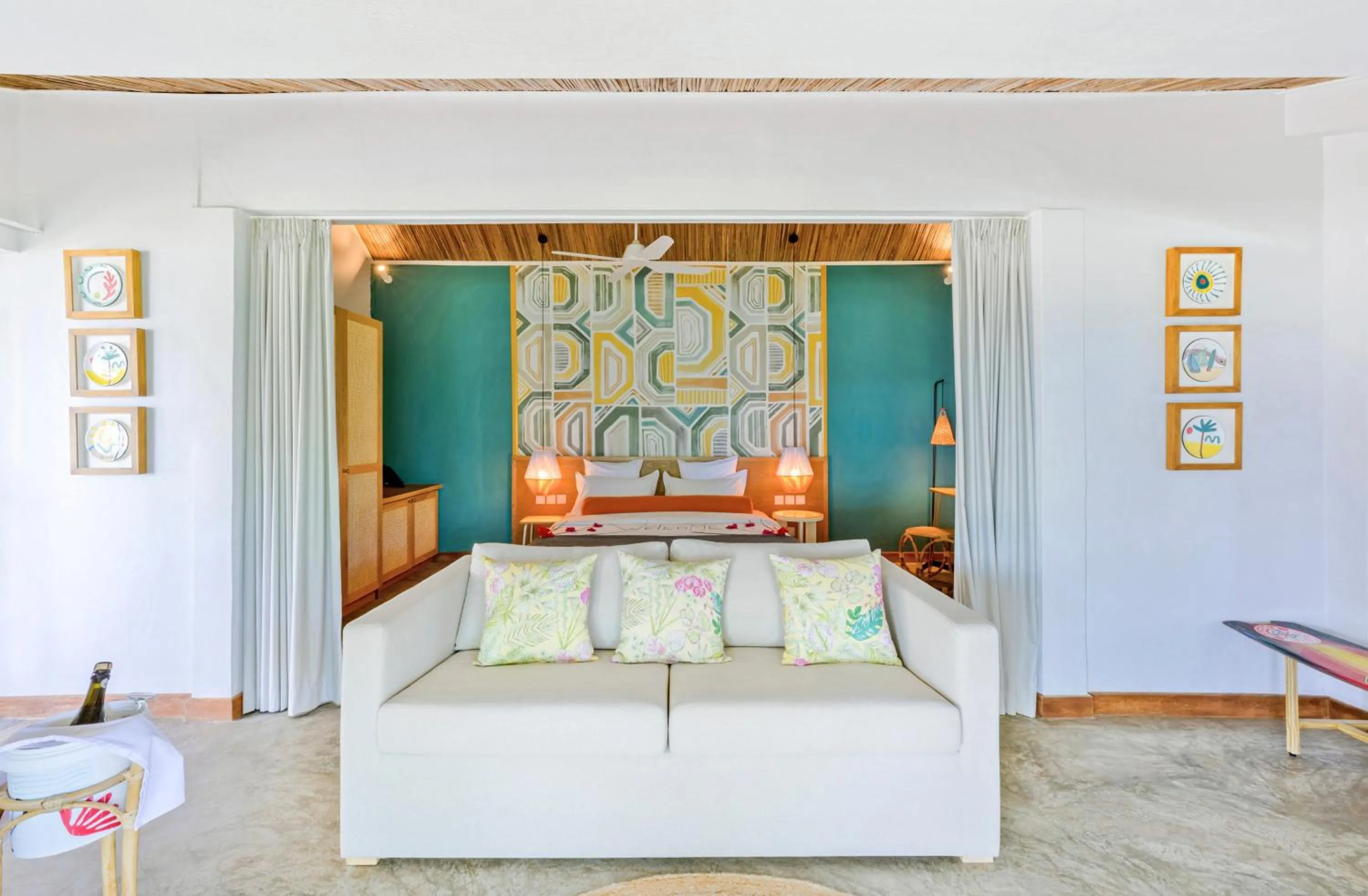 Bedroom, Bed in C Rodrigues Mourouk - Rodrigues Island