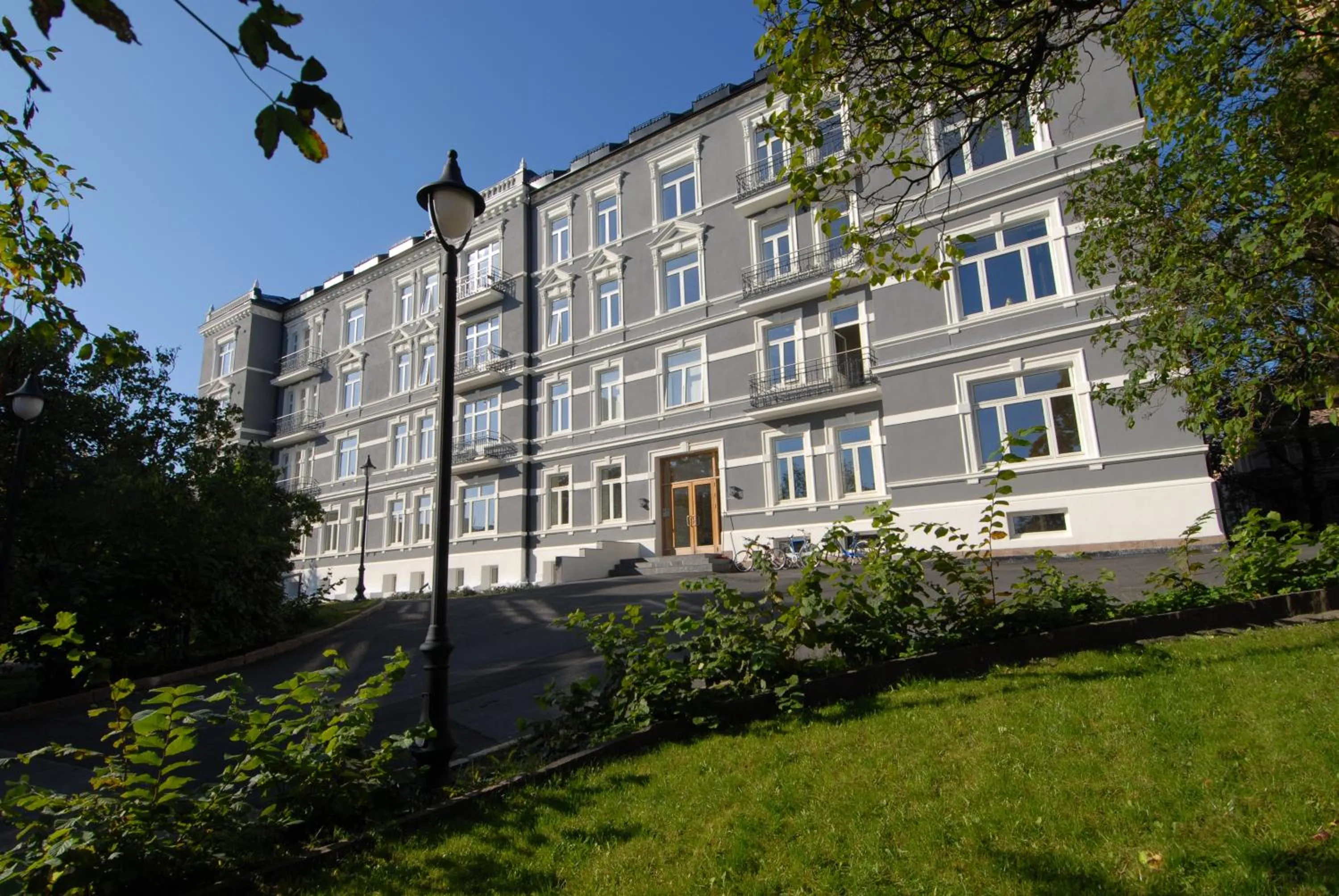 Facade/entrance in Frogner House - Bogstadveien
