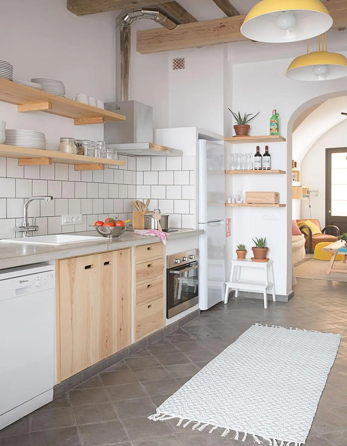 Kitchen or kitchenette in HoMe Hotel Menorca