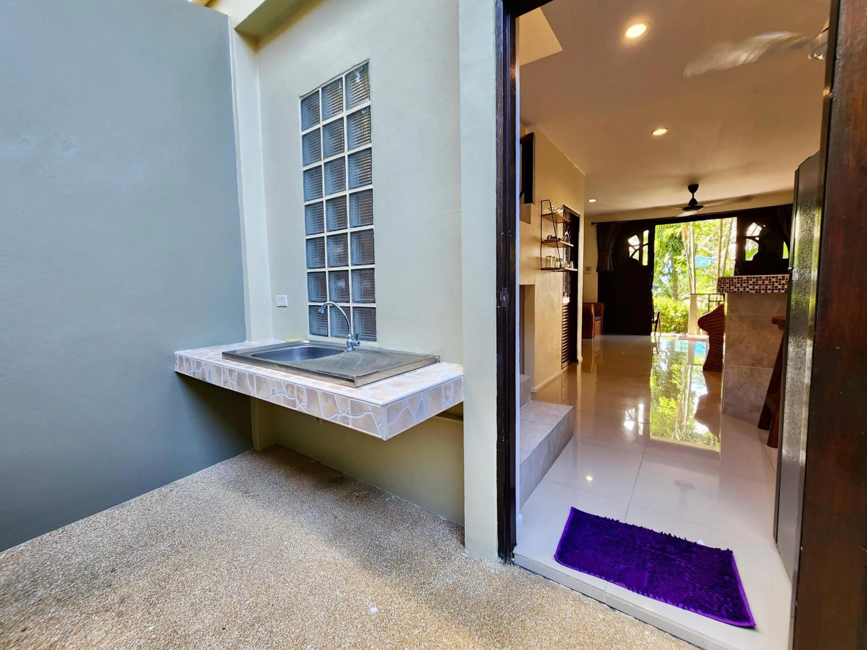 Patio, Bed in Soleil D'asie Residence