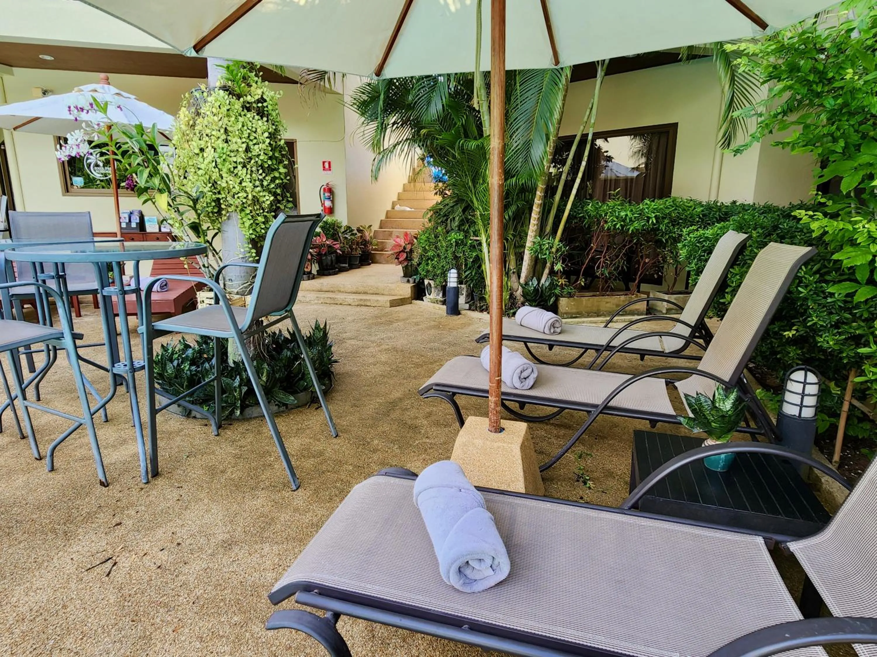 Seating area in Soleil D'asie Residence