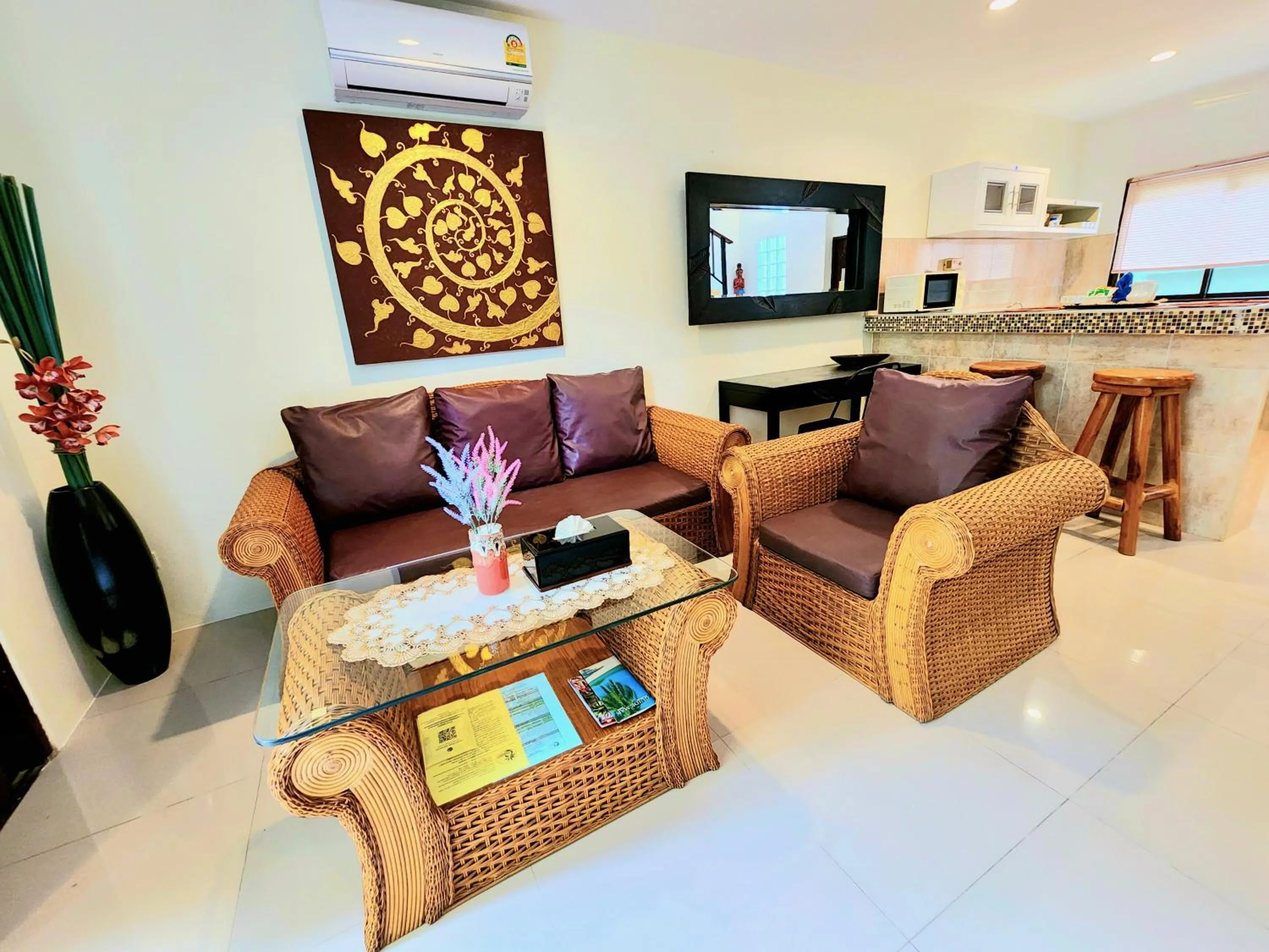 Living room in Soleil D'asie Residence