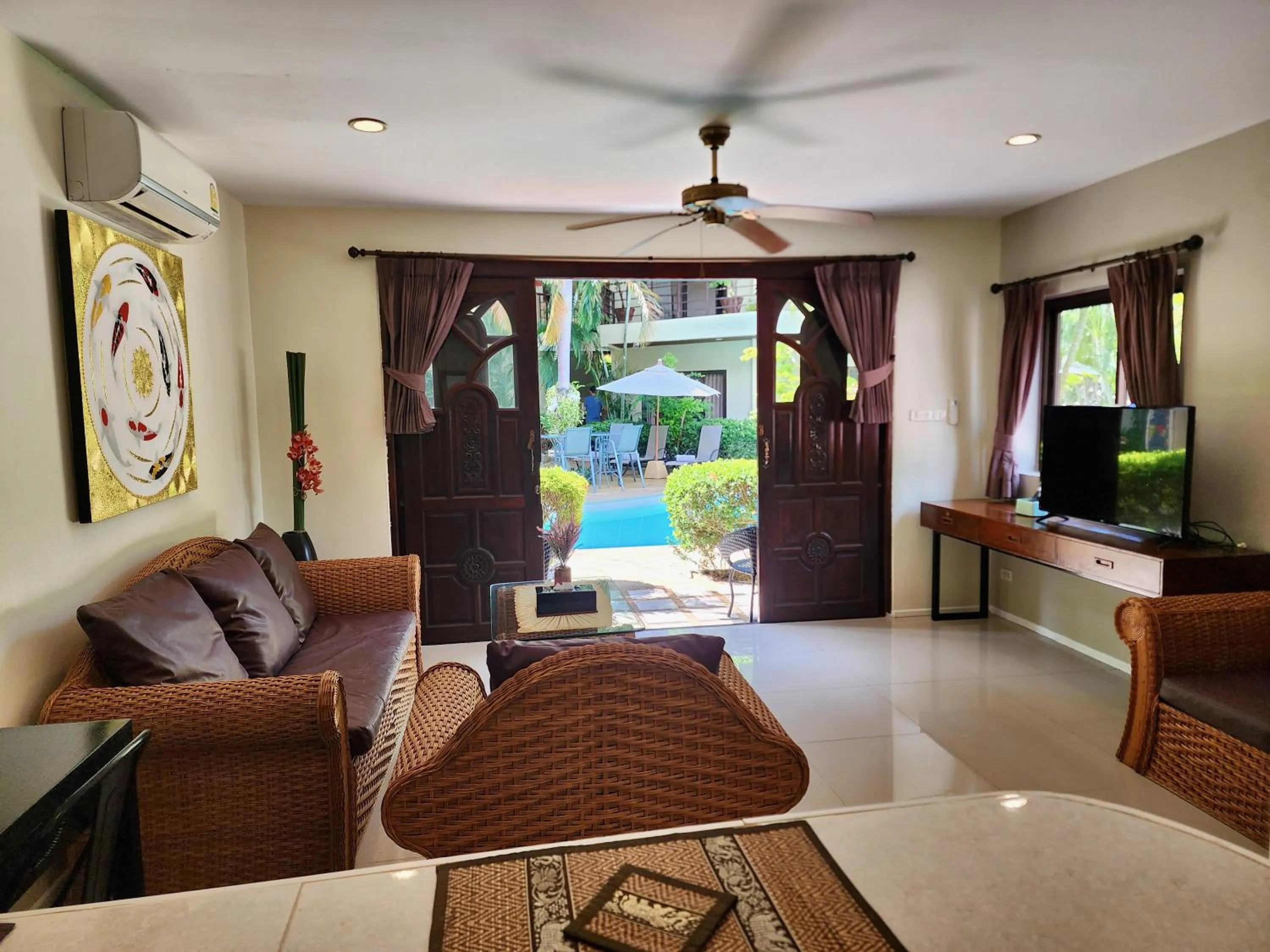 Living room in Soleil D'asie Residence