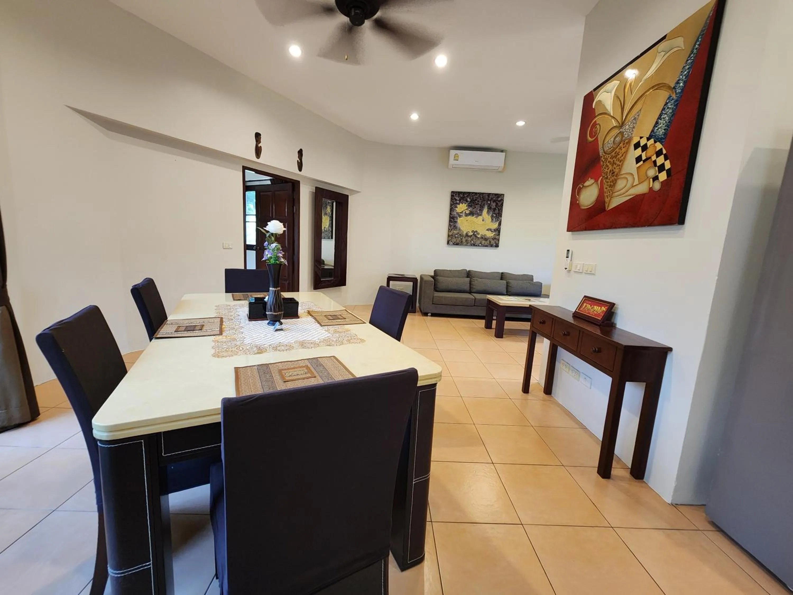 Dining area in Soleil D'asie Residence