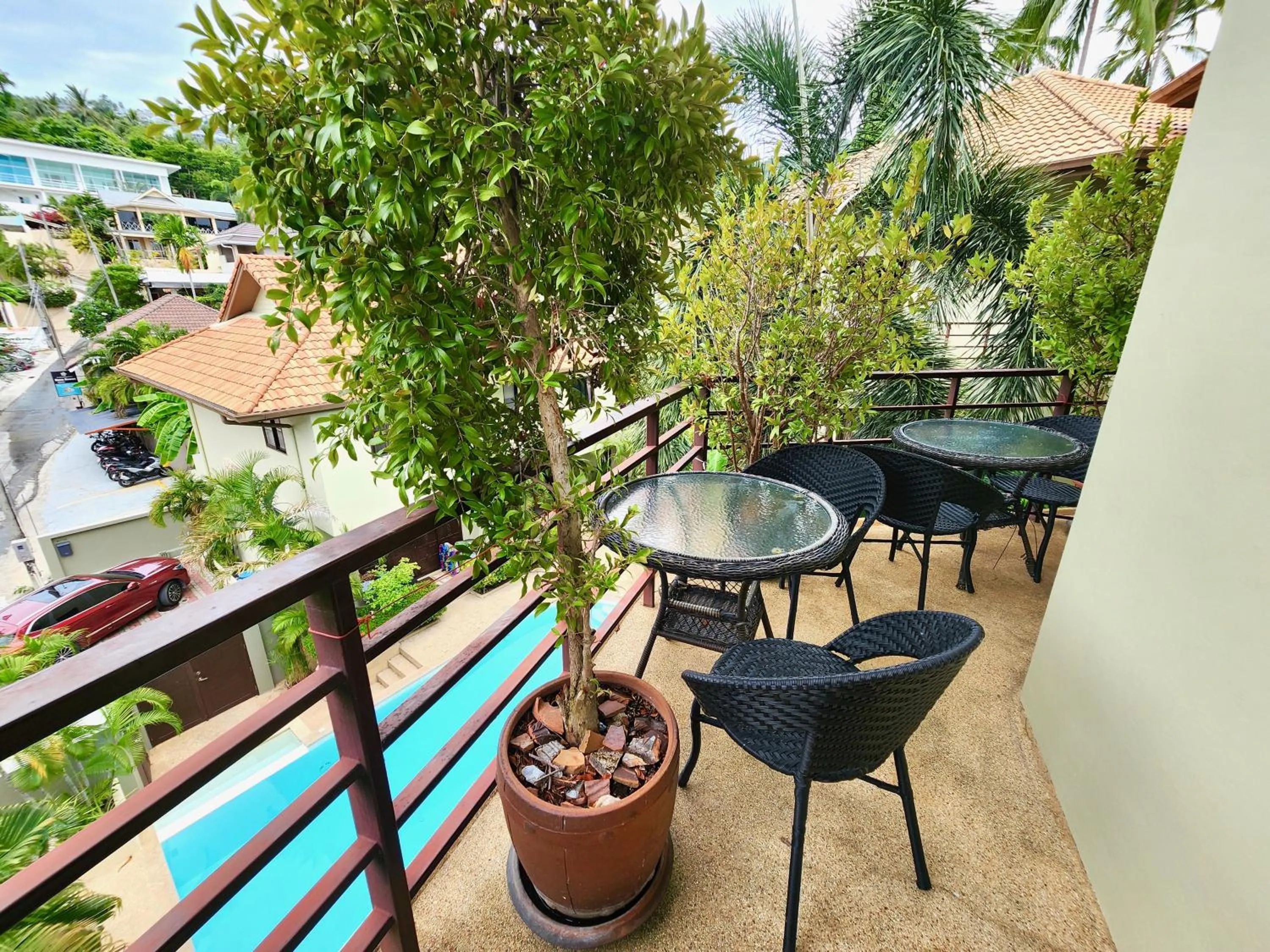 Balcony/Terrace in Soleil D'asie Residence