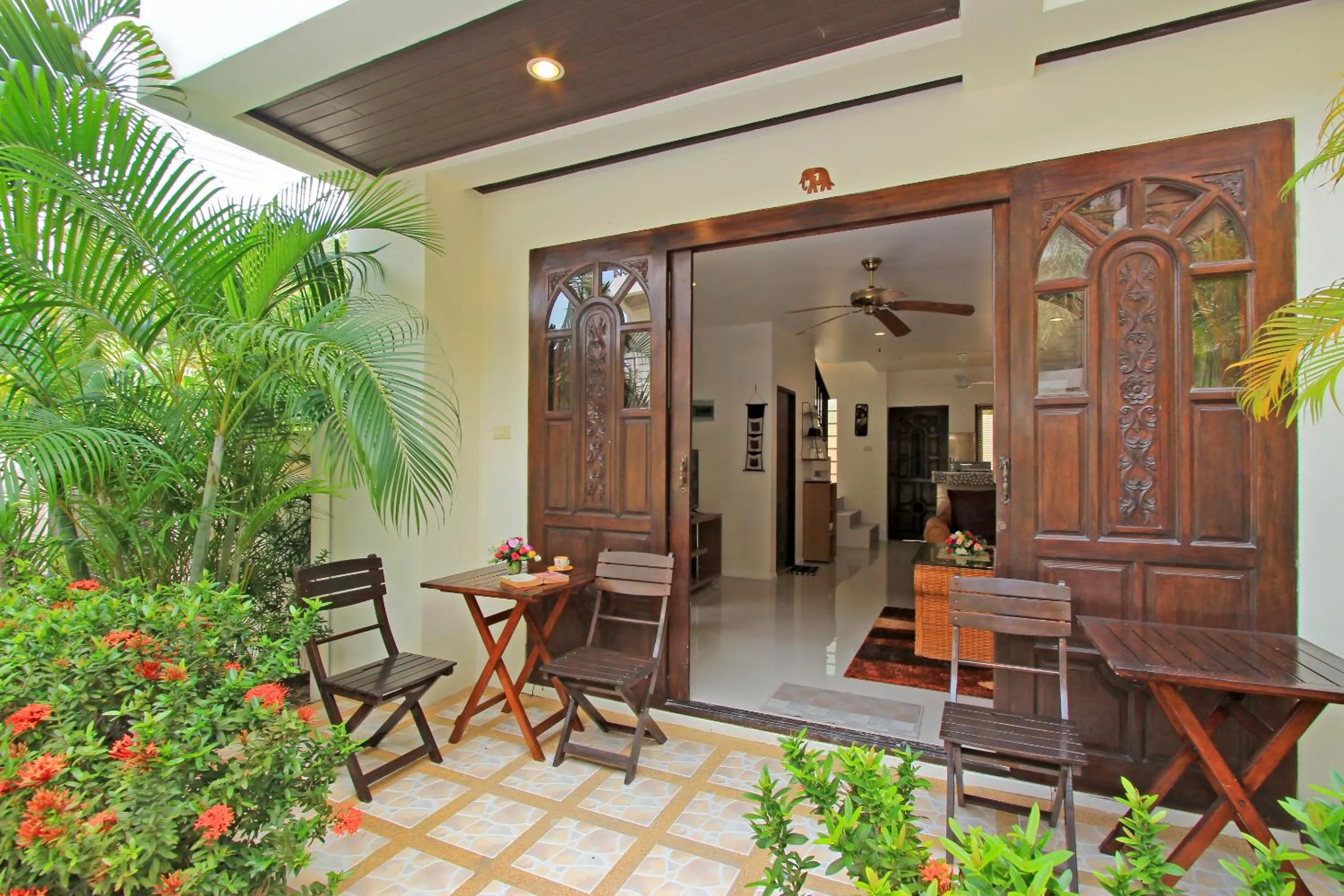 Patio in Soleil D'asie Residence
