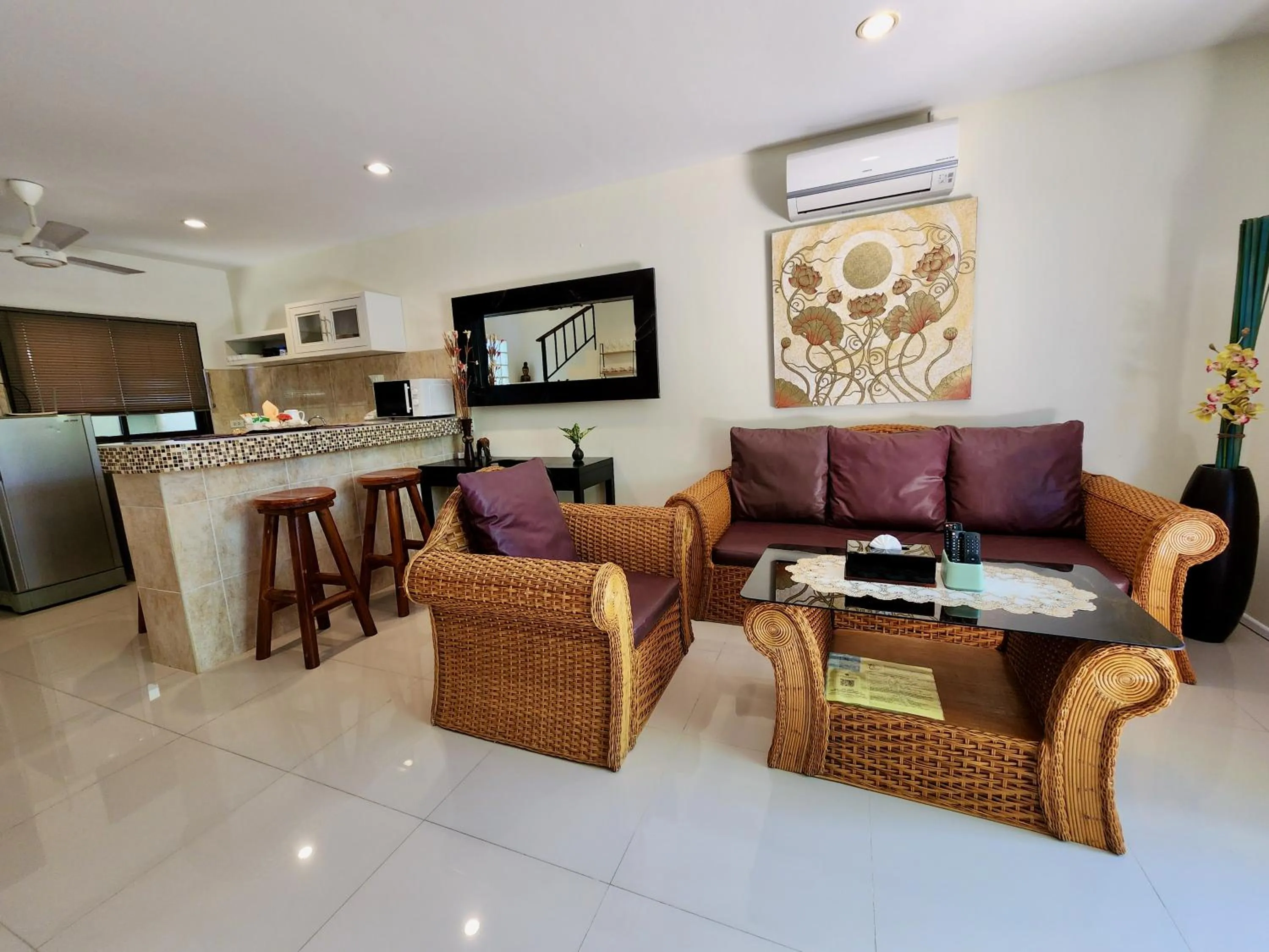Living room in Soleil D'asie Residence