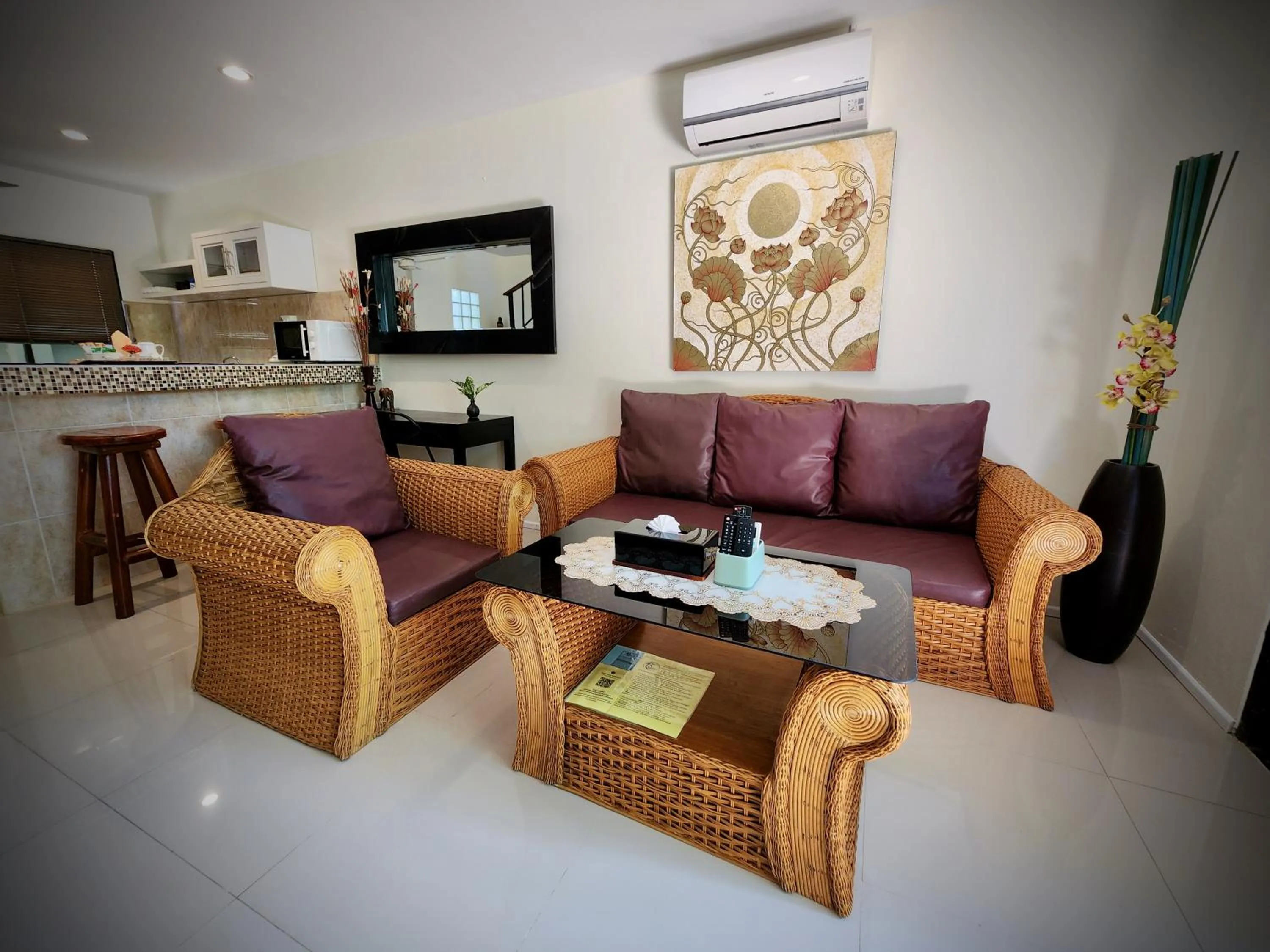 Living room in Soleil D'asie Residence