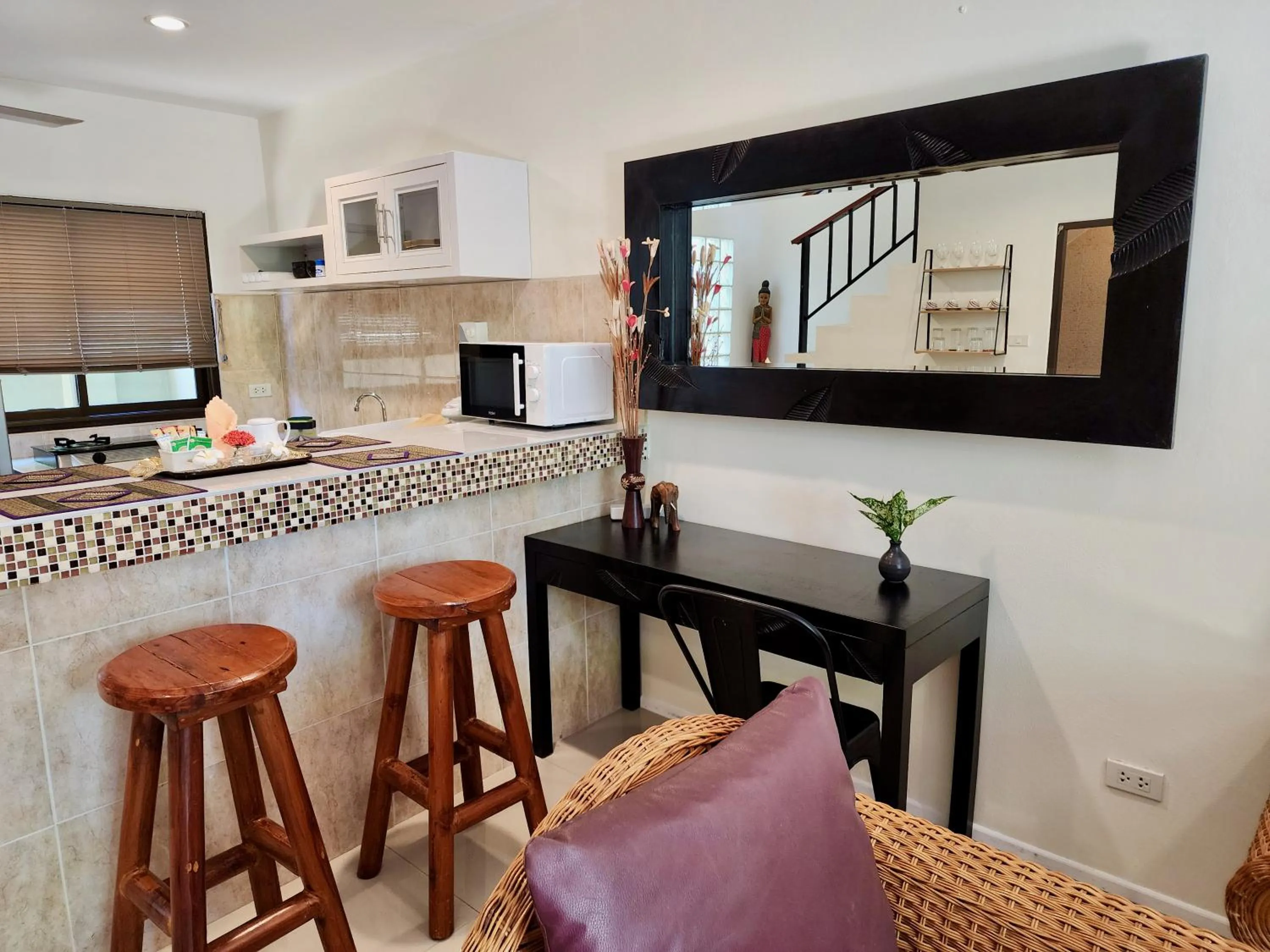 Dining area in Soleil D'asie Residence