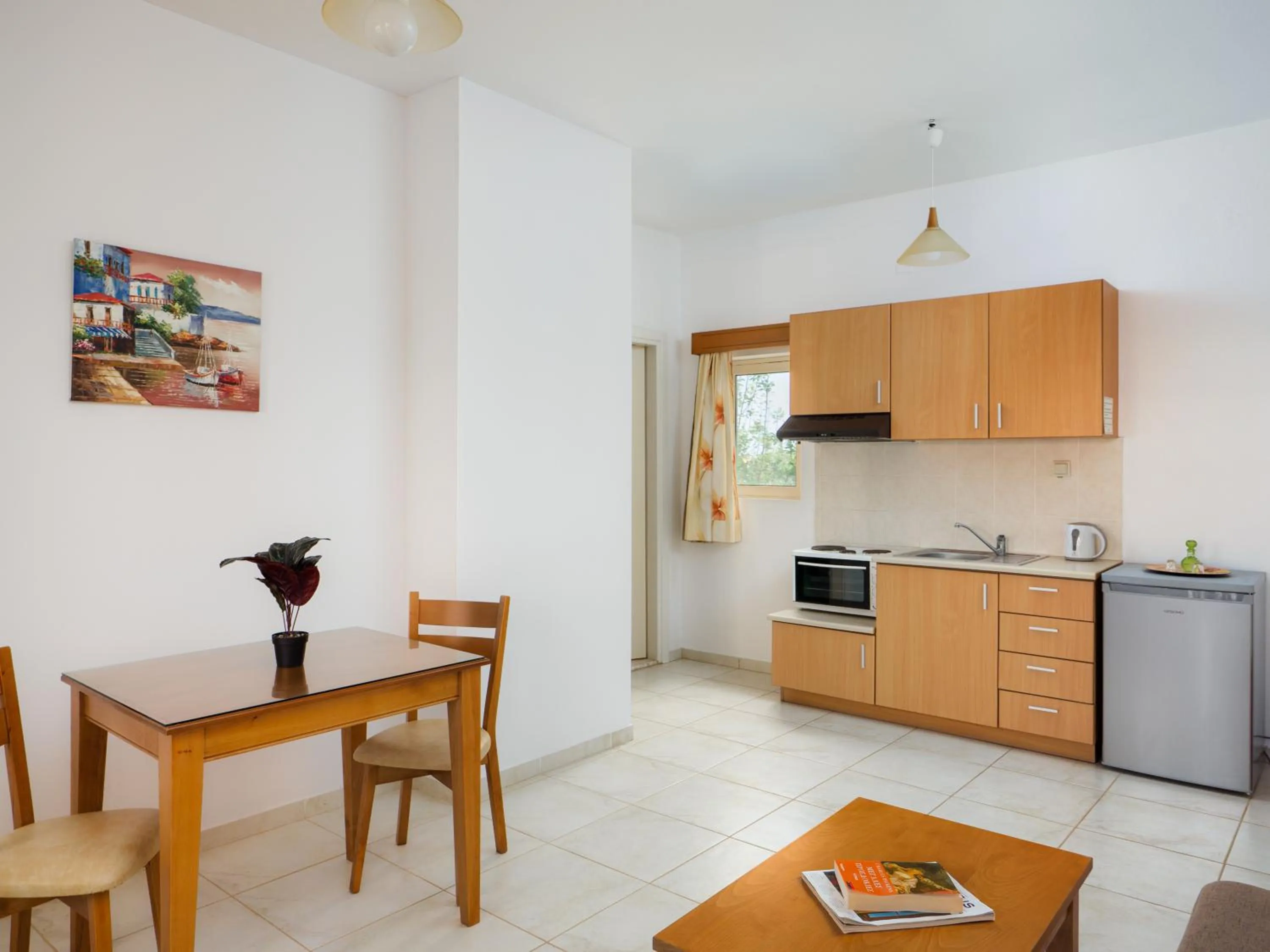 Kitchen or kitchenette in Fotis Studios Apartments