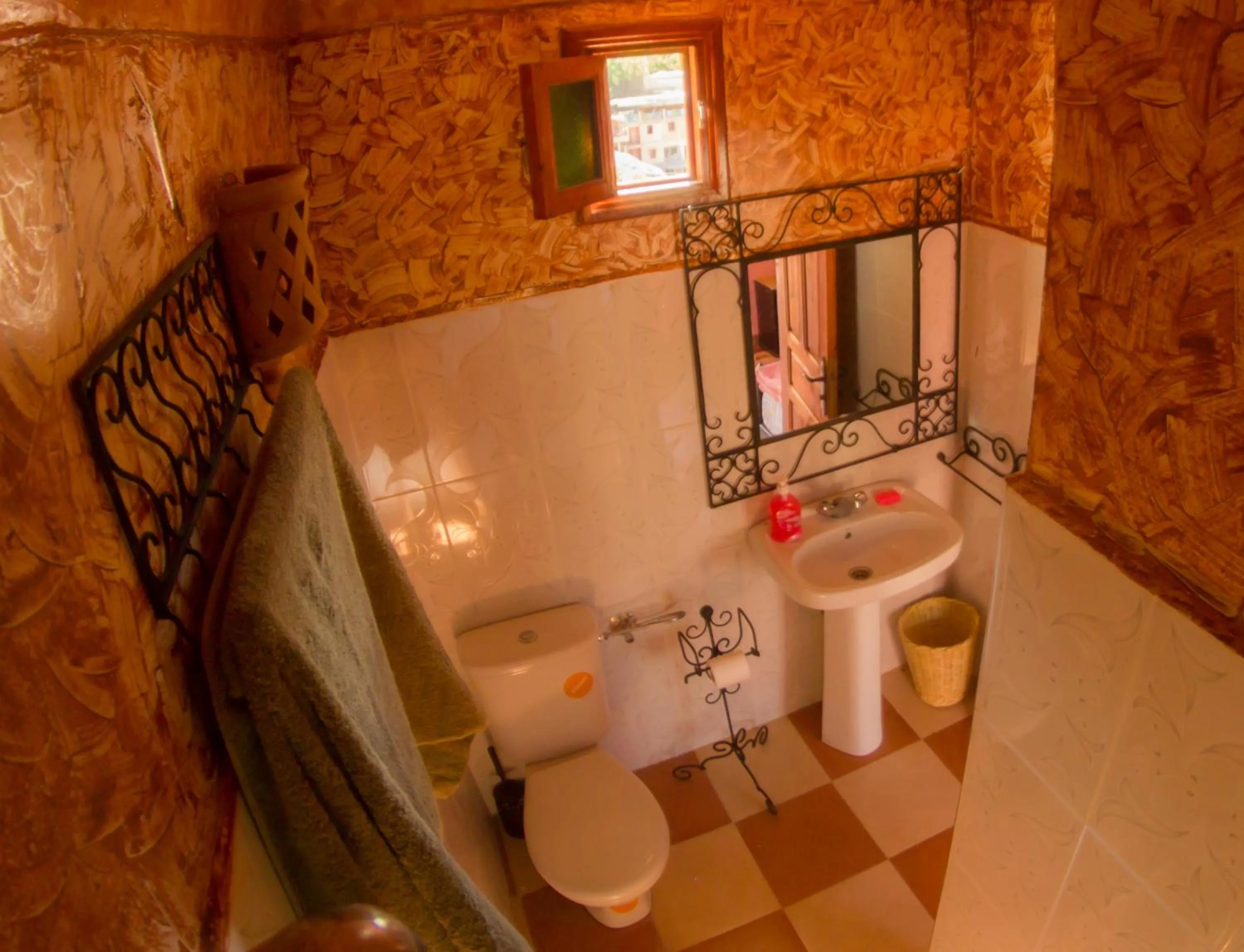 Shower in Imlil Refuge