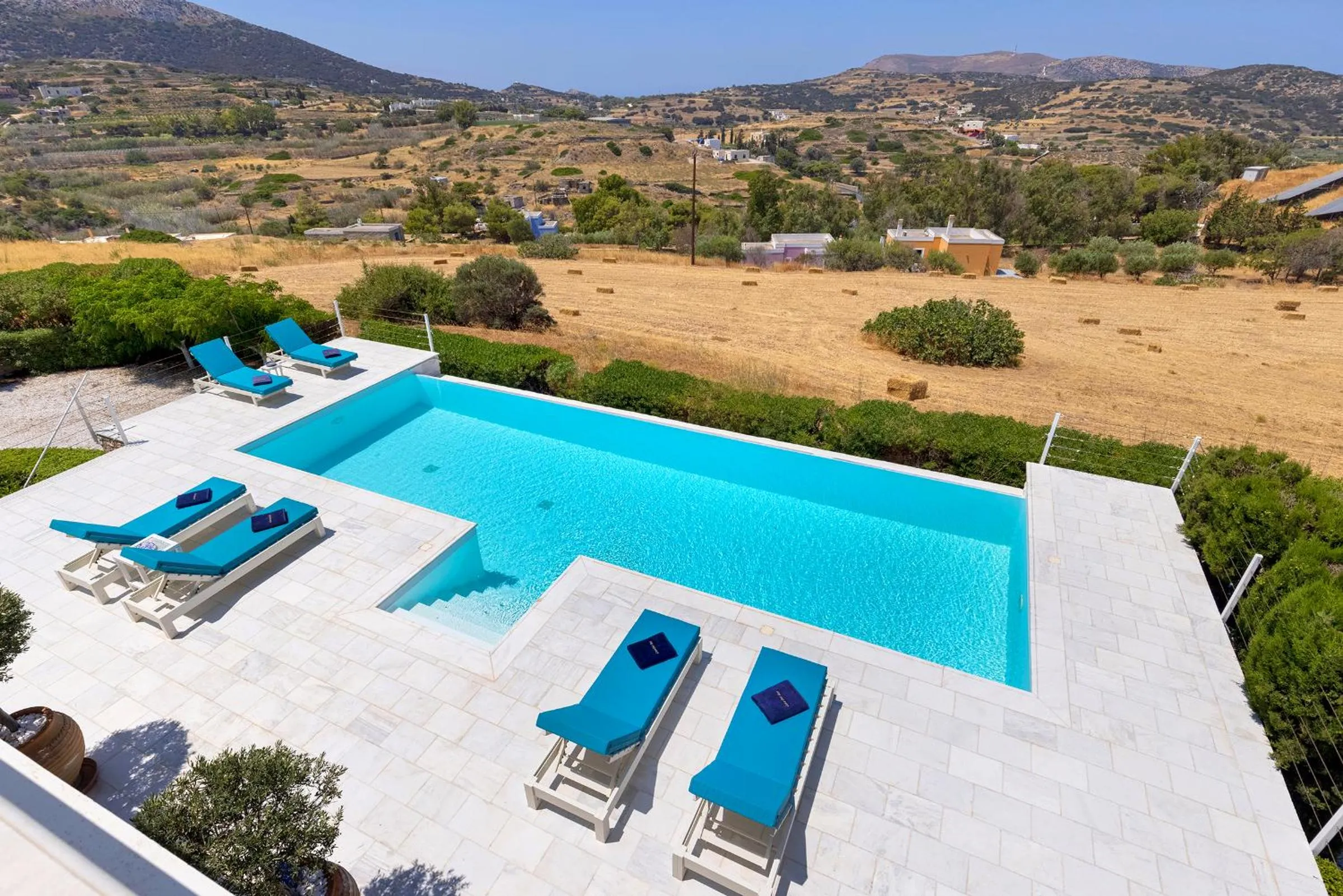 Swimming pool in Villa Casa Del Sol Syros