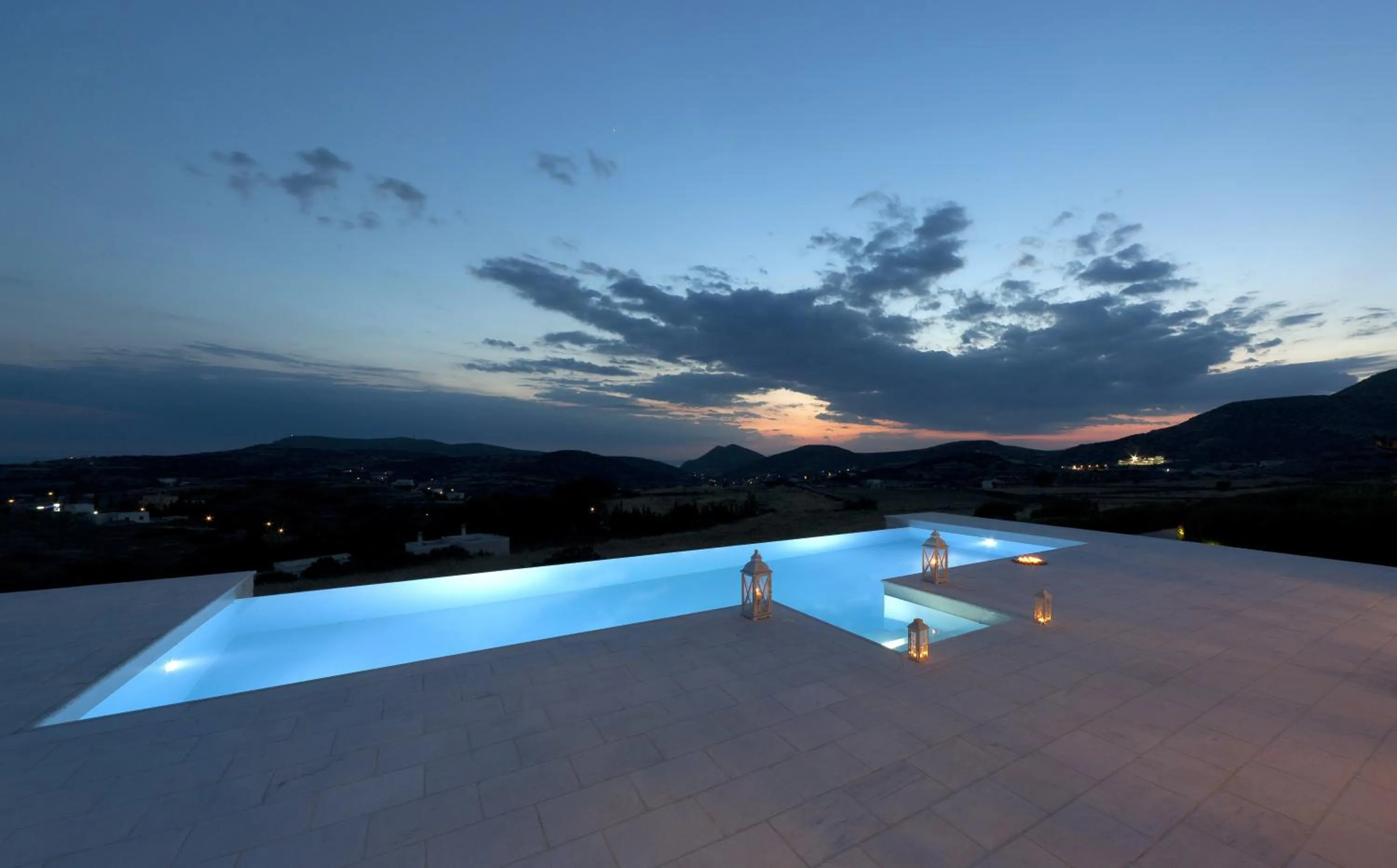 Swimming pool in Villa Casa Del Sol Syros
