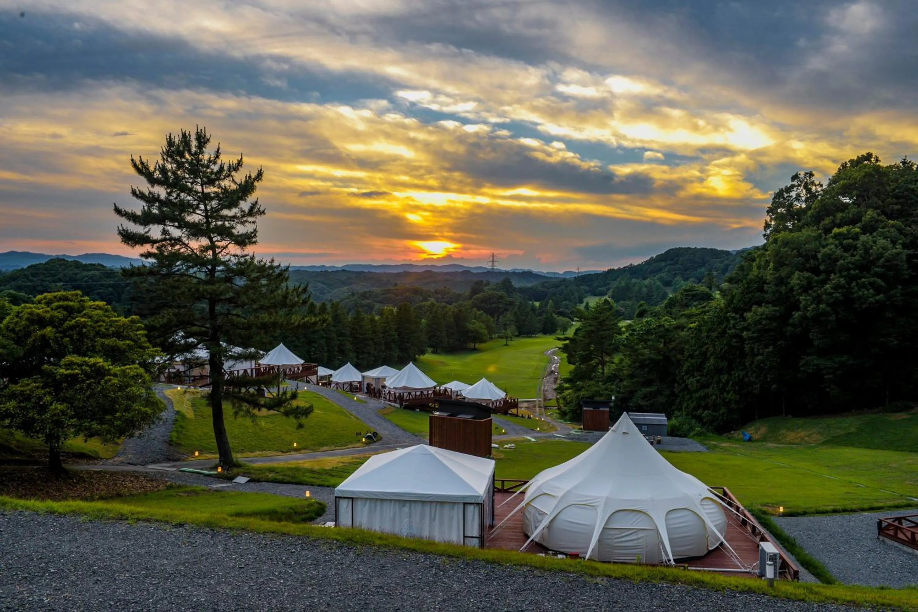 Property building in Hawaiians Glamping Mauna Village