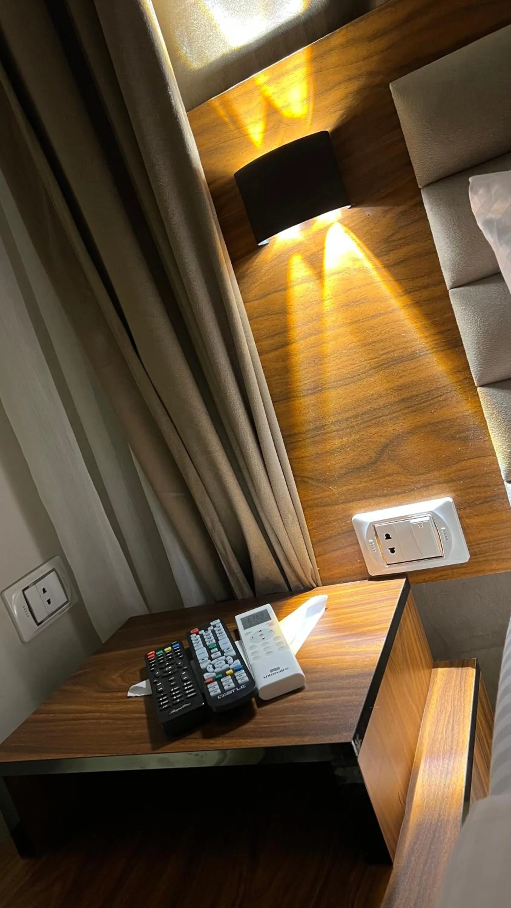 Bed in Italia Hotel Cairo