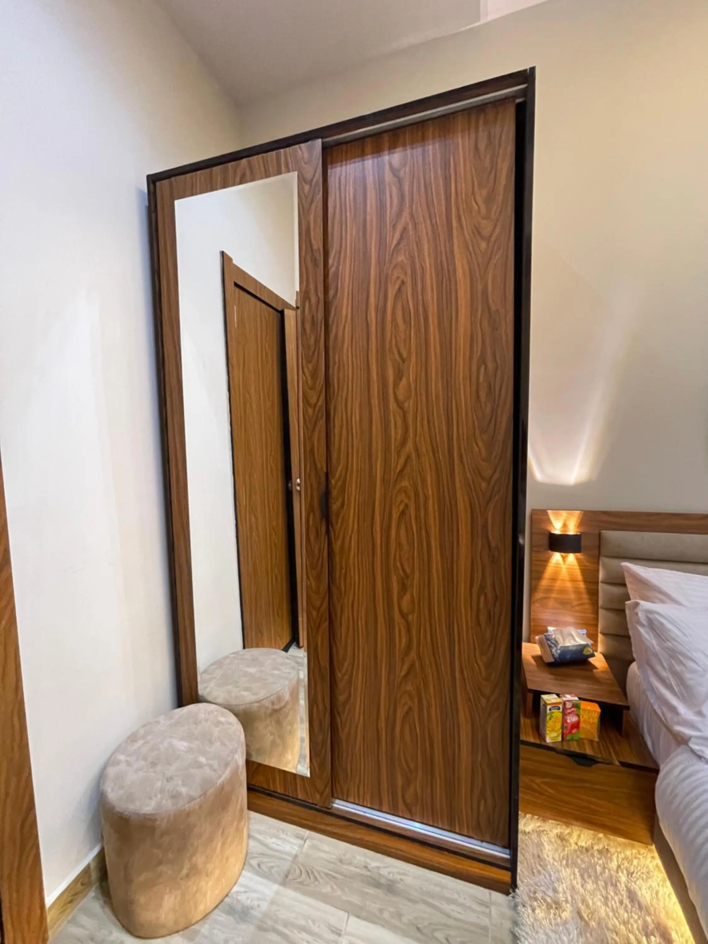 Bed in Italia Hotel Cairo