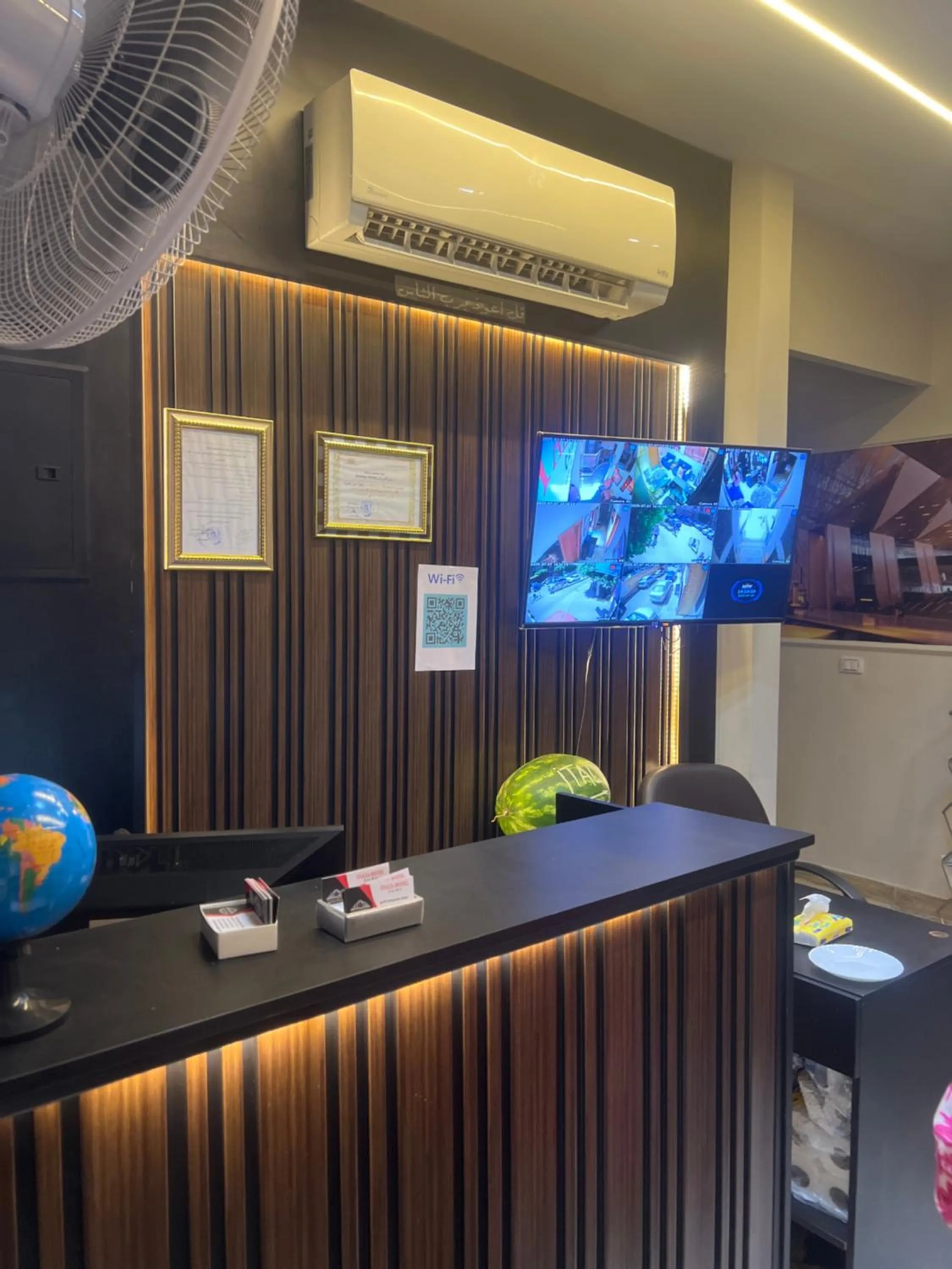 Lobby or reception in Italia Hotel Cairo