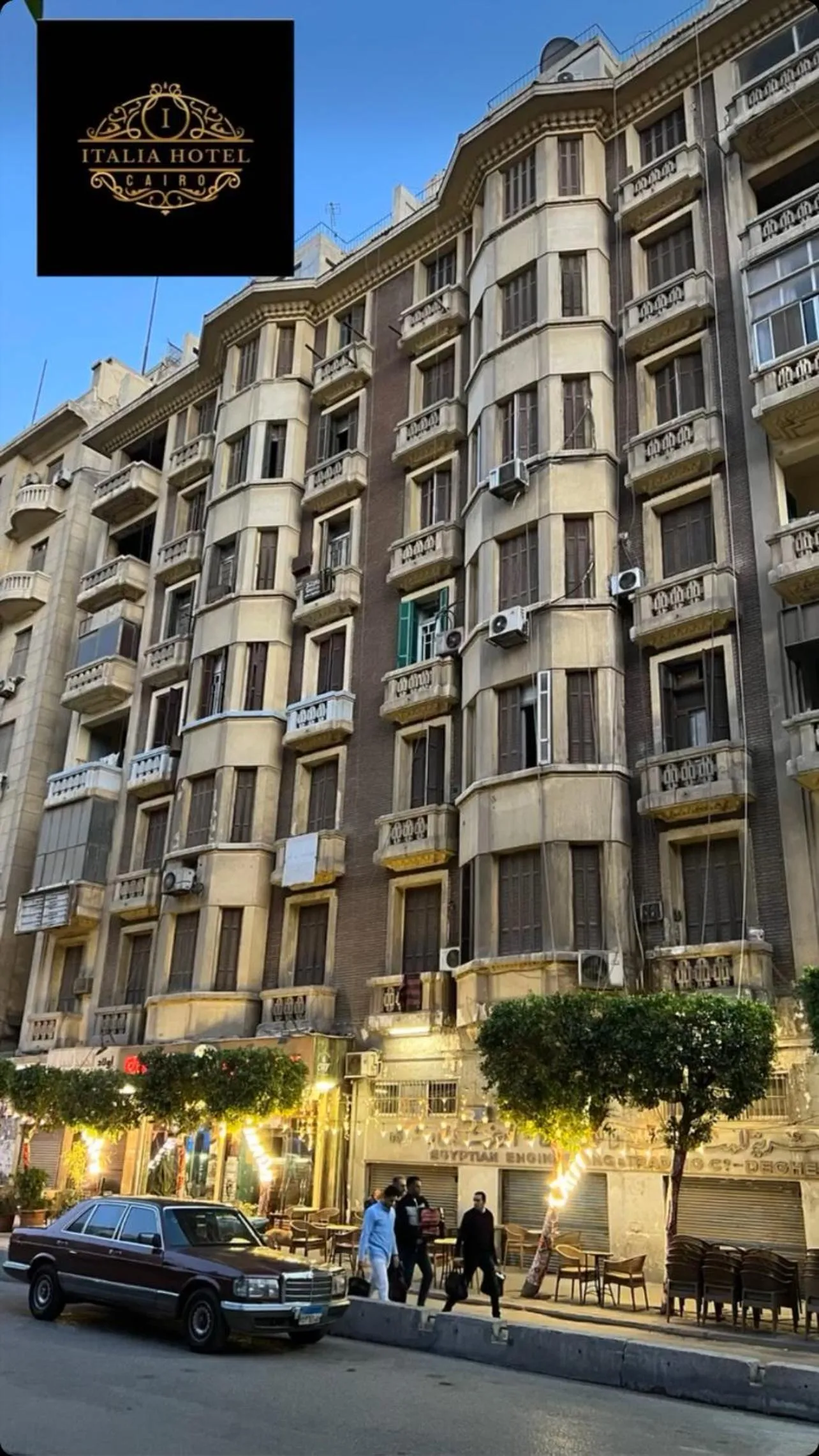 Property building in Italia Hotel Cairo