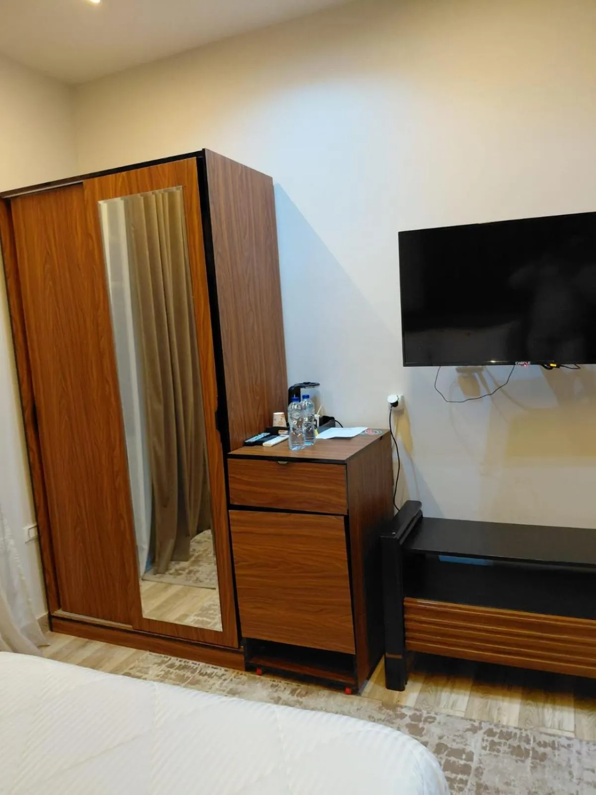 Bed in Italia Hotel Cairo